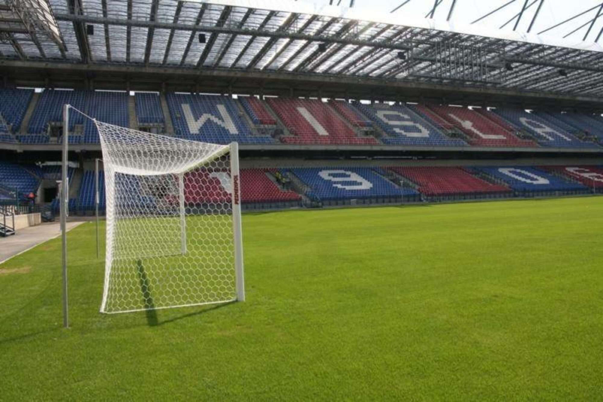 Image du produit : Fussballtornetz mit wabenförmiger Maschenweite 4mm