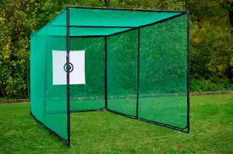 Golfkäfig - 6 x 3 x 3m (seitlich 3m offen)
