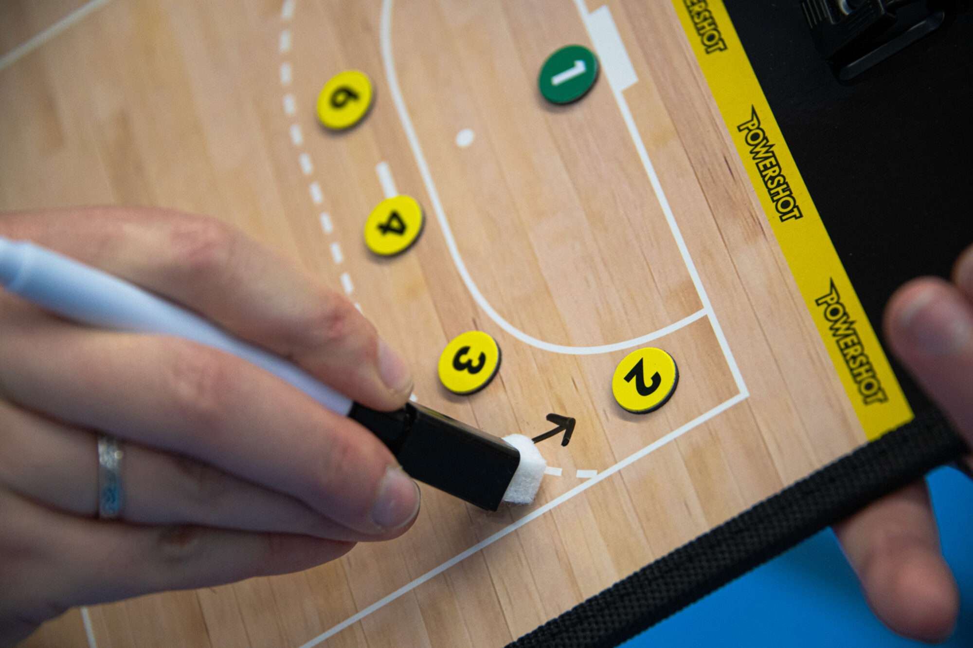 Image du produit : Magnetische Taktiktafel Handball