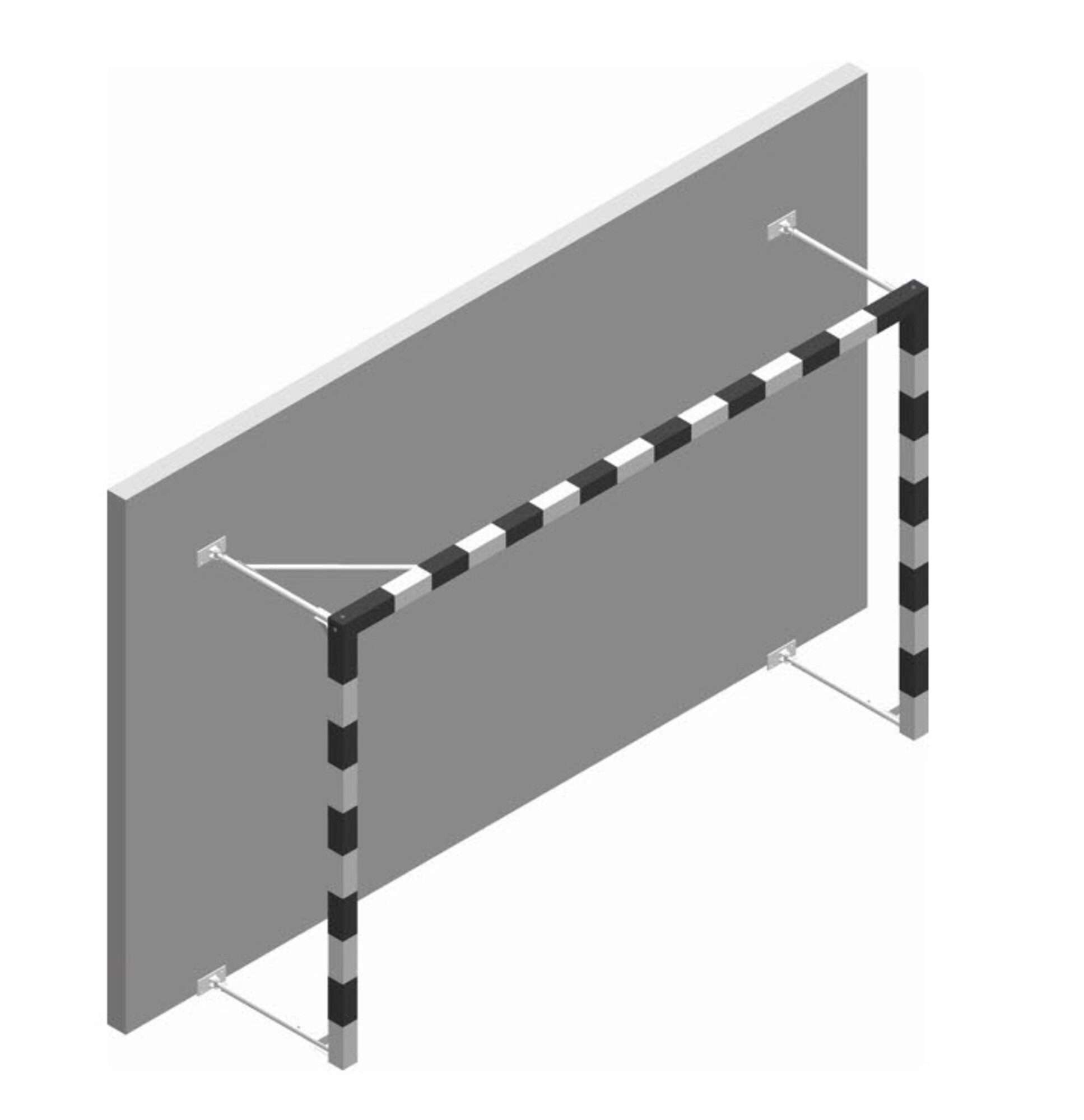 Image du produit : Handballtor - Klappbar - Stahl oder Alu