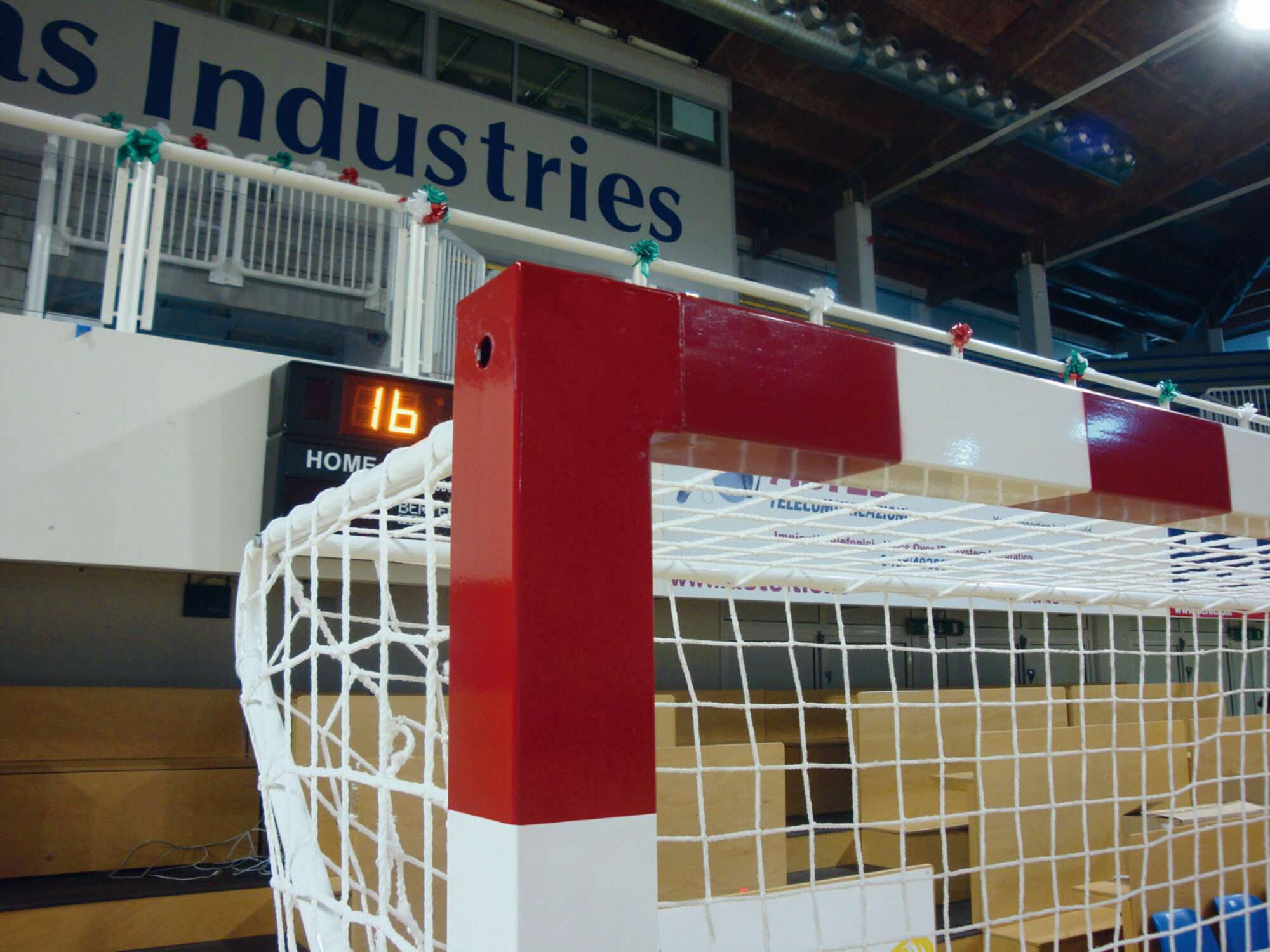 Image du produit : Handball Tornetz - 4 mm - Weiß