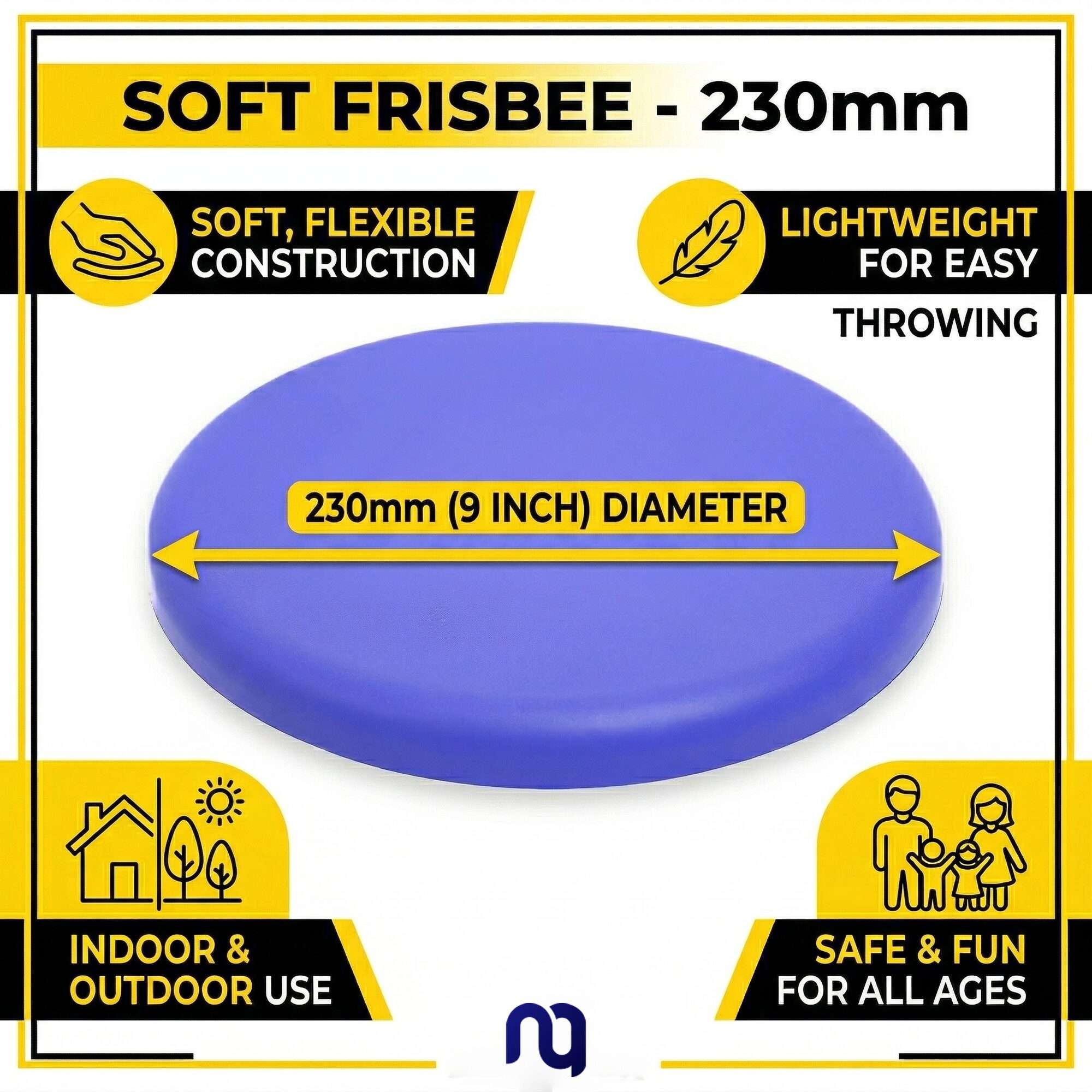Image du produit : Soft-Frisbee 230mm