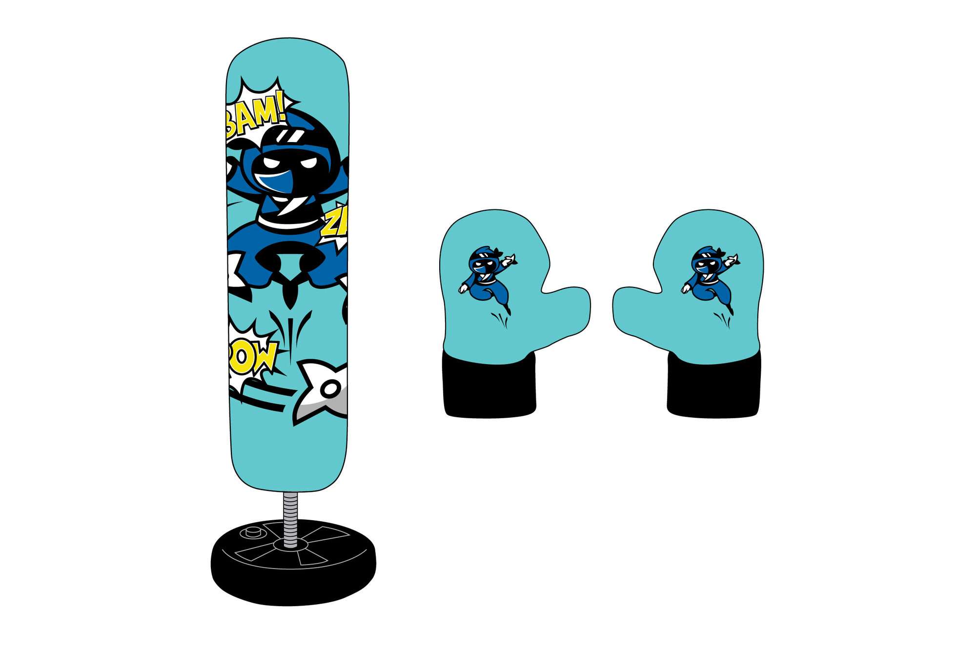 Image du produit : Standboxsack - Speed Boxing Training