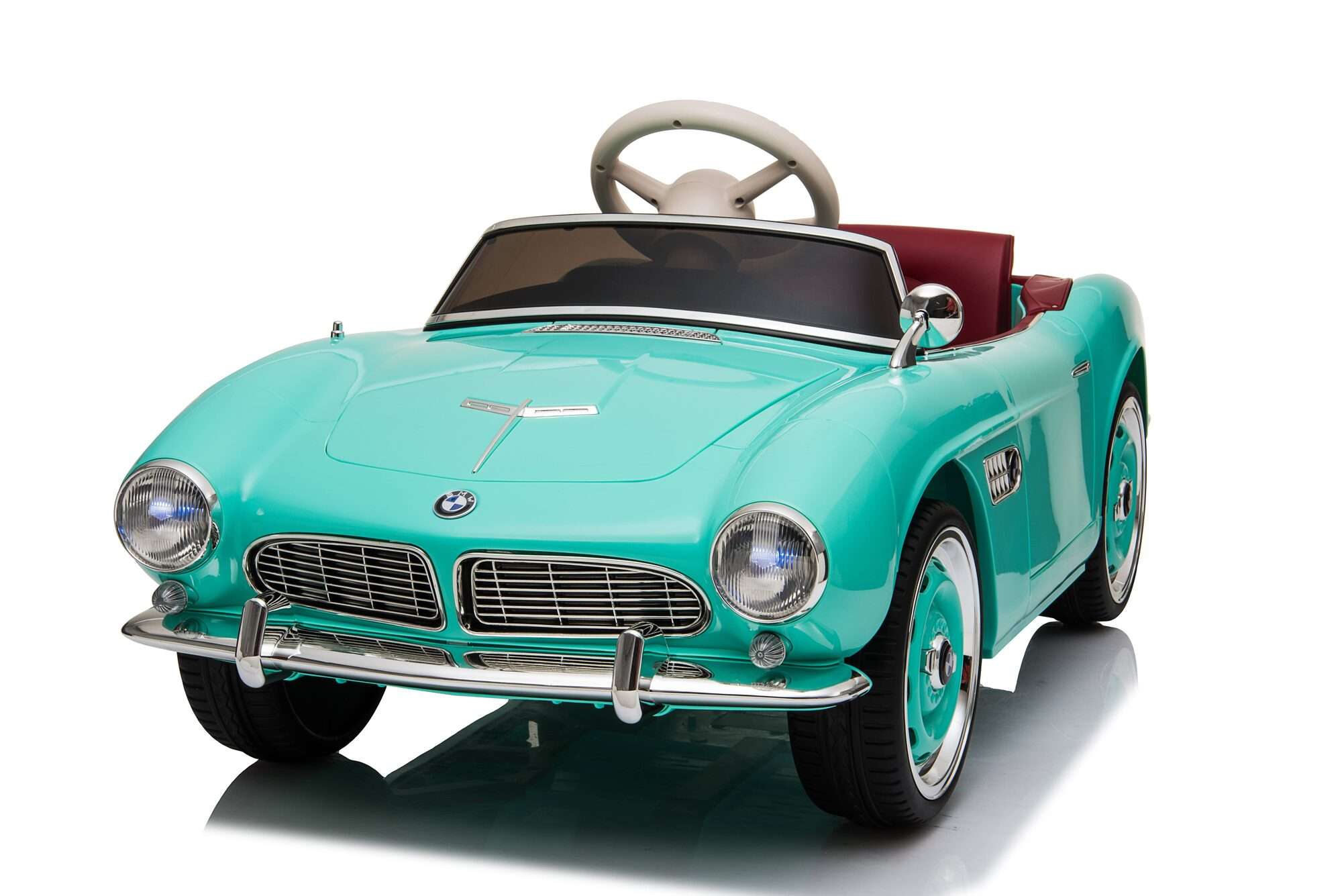 Image du produit : Kinder Elektroauto BMW 507 Offiziell - Mintgrün (3 bis 8 Jahre)