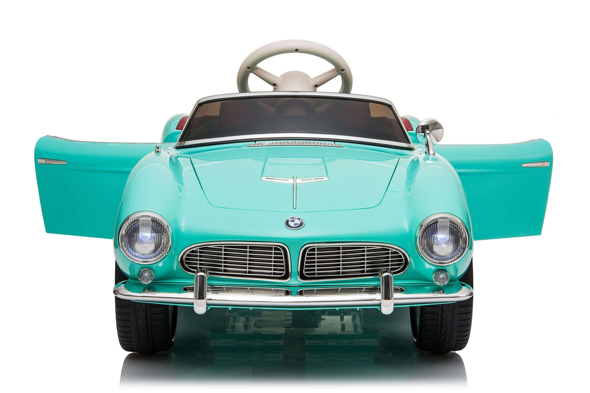 Image du produit : Kinder Elektroauto BMW 507 Offiziell - Mintgrün (3 bis 8 Jahre)