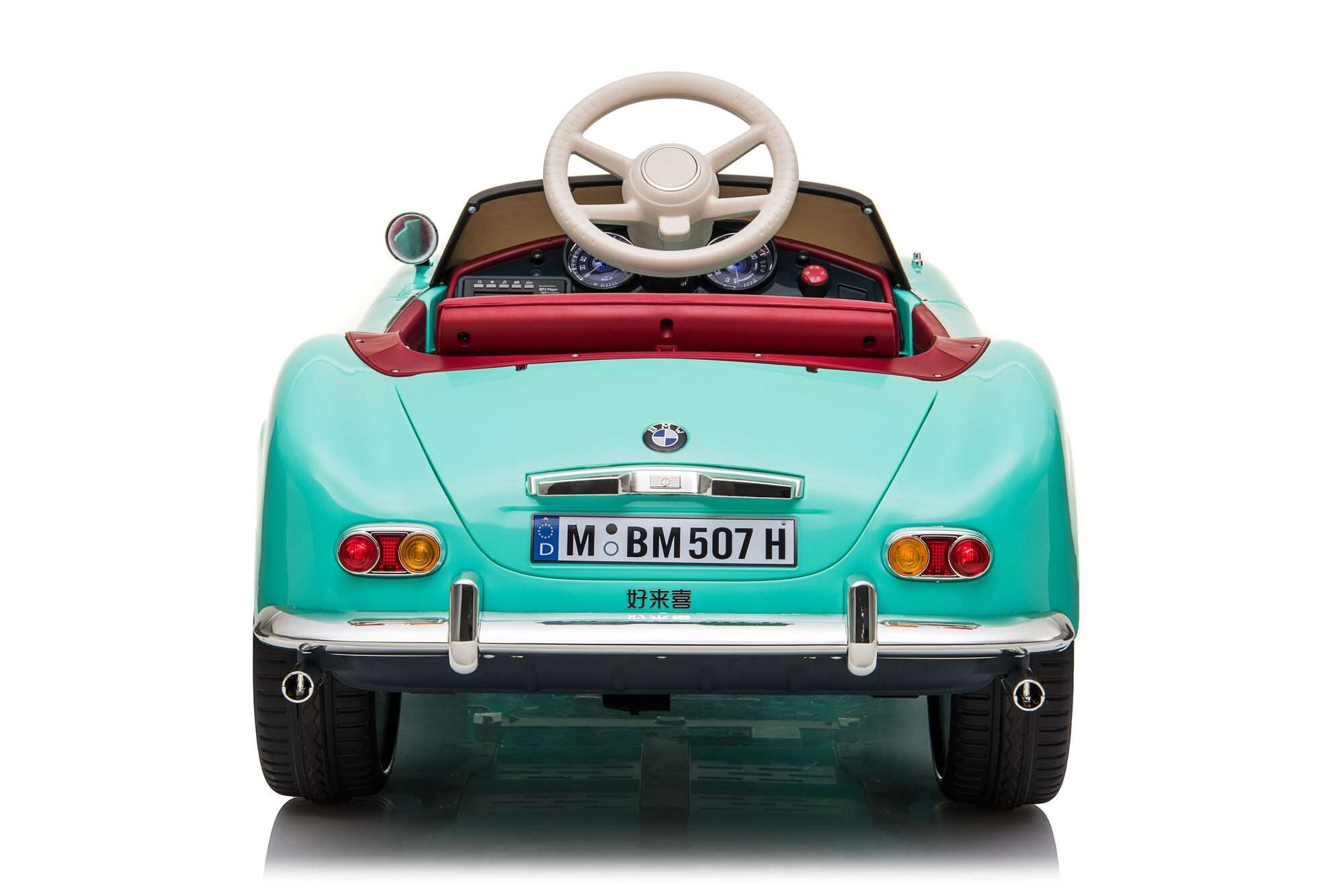Image du produit : Kinder Elektroauto BMW 507 Offiziell - Mintgrün (3 bis 8 Jahre)