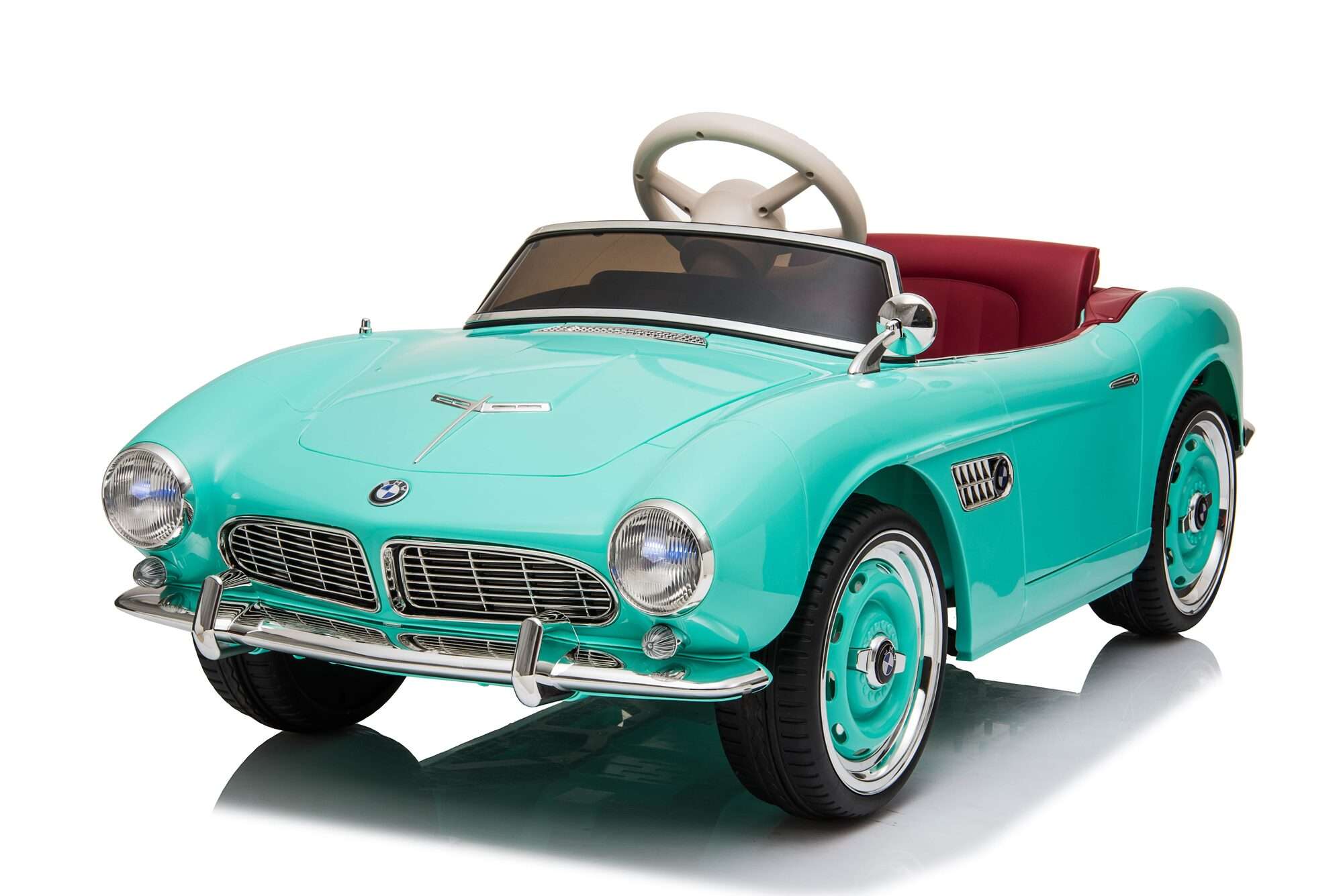 Image du produit : Kinder Elektroauto BMW 507 Offiziell - Mintgrün (3 bis 8 Jahre)