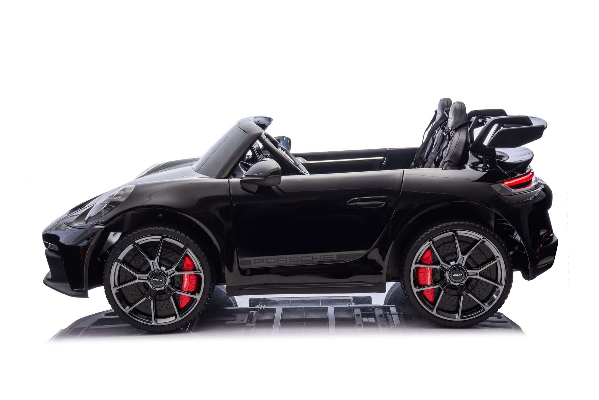 Image du produit : Kinder Elektroauto Porsche 911 GT3 - Schwarz (3 bis 8 Jahre)