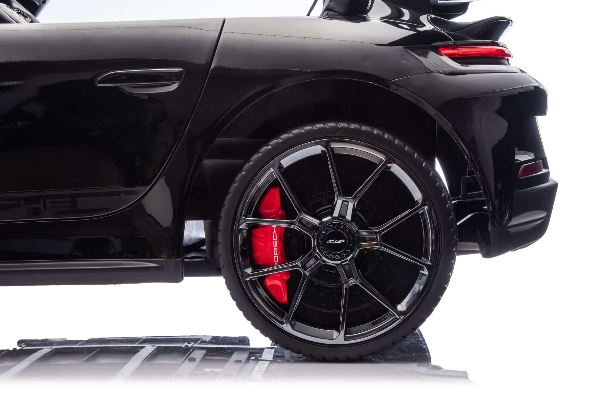 Image du produit : Kinder Elektroauto Porsche 911 GT3 - Schwarz (3 bis 8 Jahre)