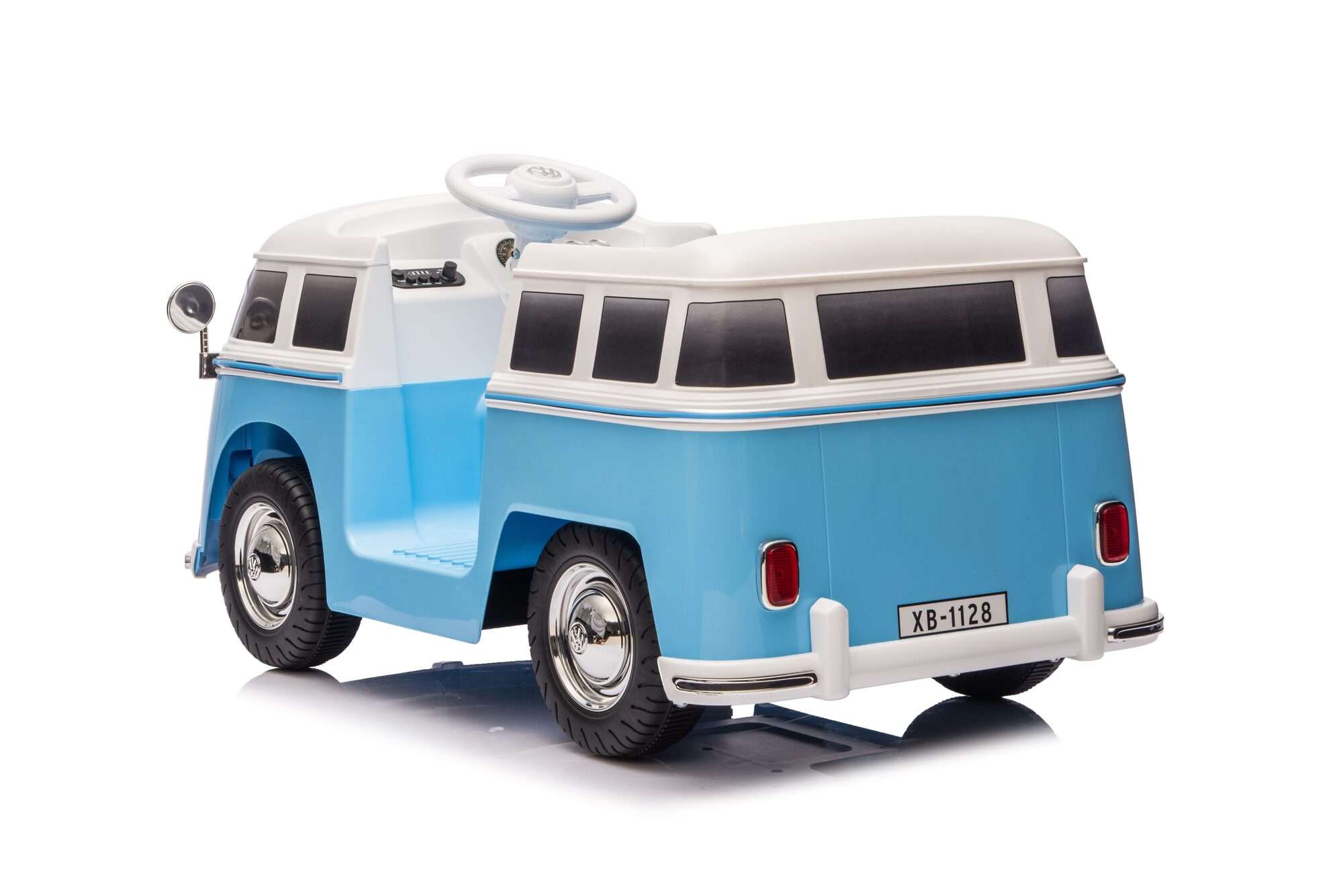 Image du produit : Volkswagen Offizielles Elektroauto für Kinder - Blau & Weiß (3 bis 8 Jahre)