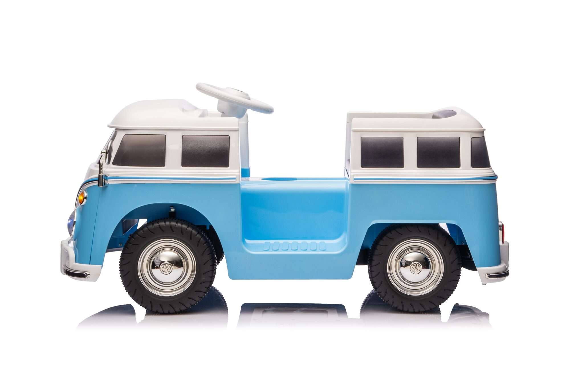Image du produit : Volkswagen Offizielles Elektroauto für Kinder - Blau & Weiß (3 bis 8 Jahre)