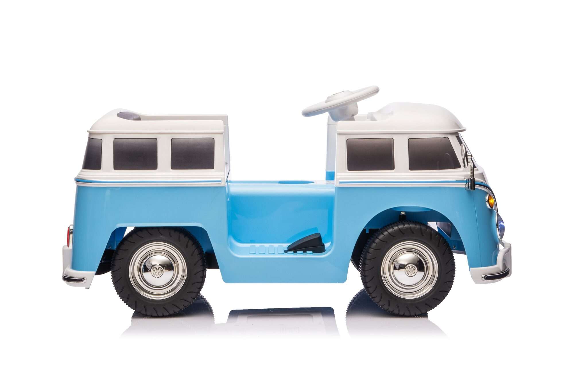 Image du produit : Volkswagen Offizielles Elektroauto für Kinder - Blau & Weiß (3 bis 8 Jahre)