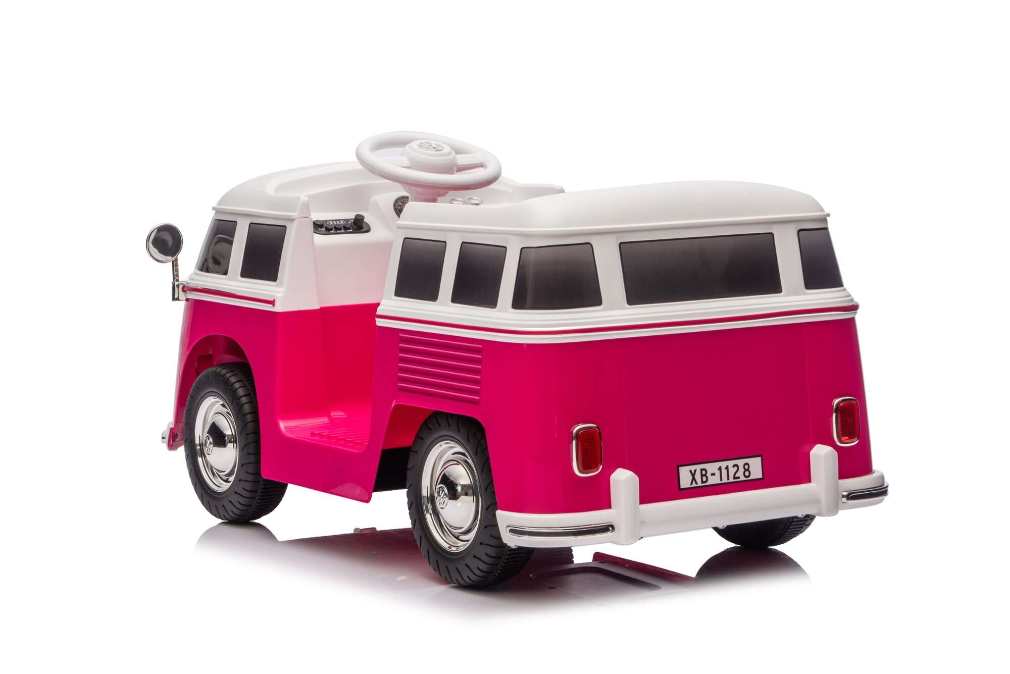 Image du produit : Volkswagen Offizielles Elektroauto für Kinder - Rosa & Weiß (3-8 Jahre)