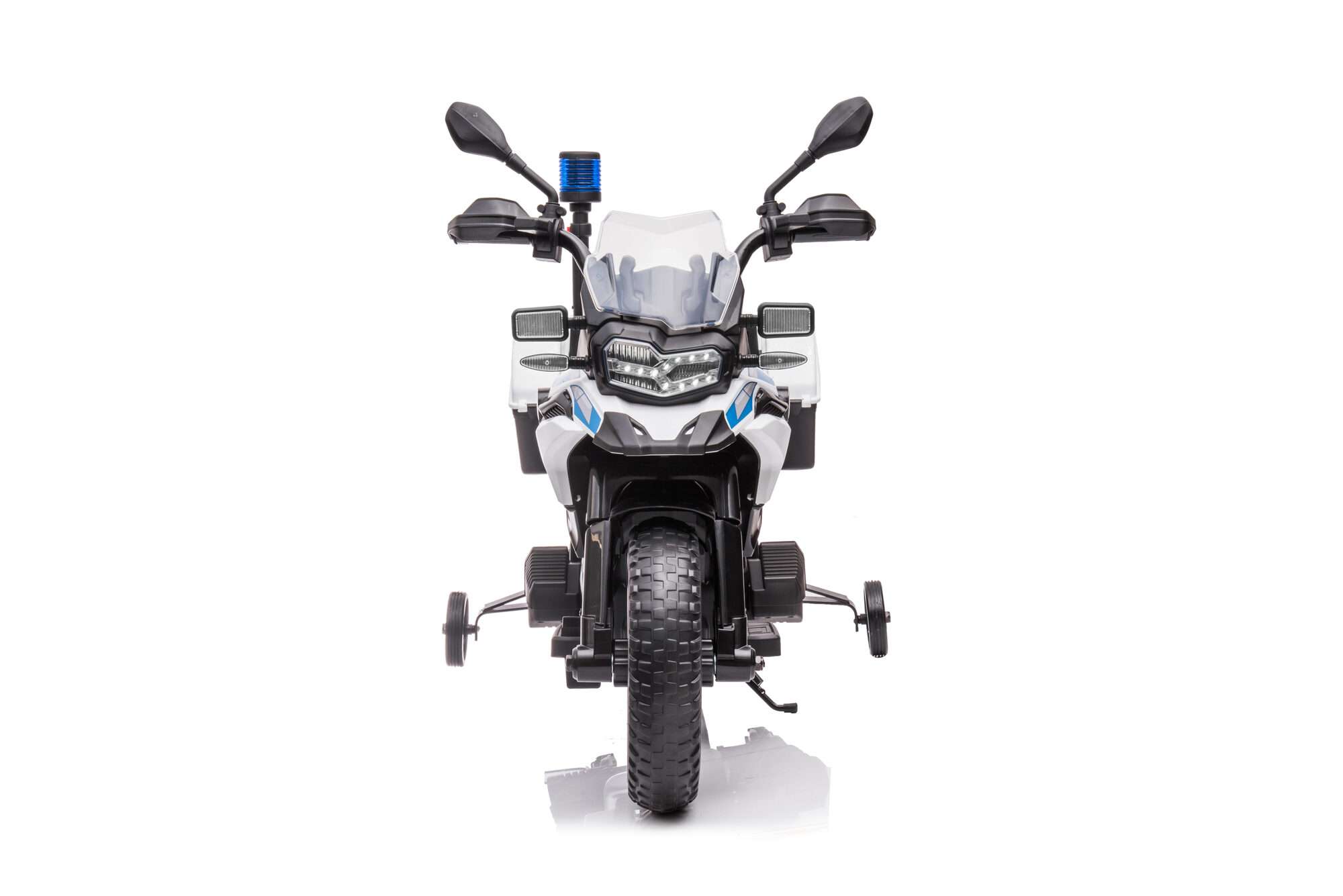 Image du produit : BMW F850 GS Polizei Kinder Motorrad – Elektrisches Ride-On Bike (3–8 Jahre)