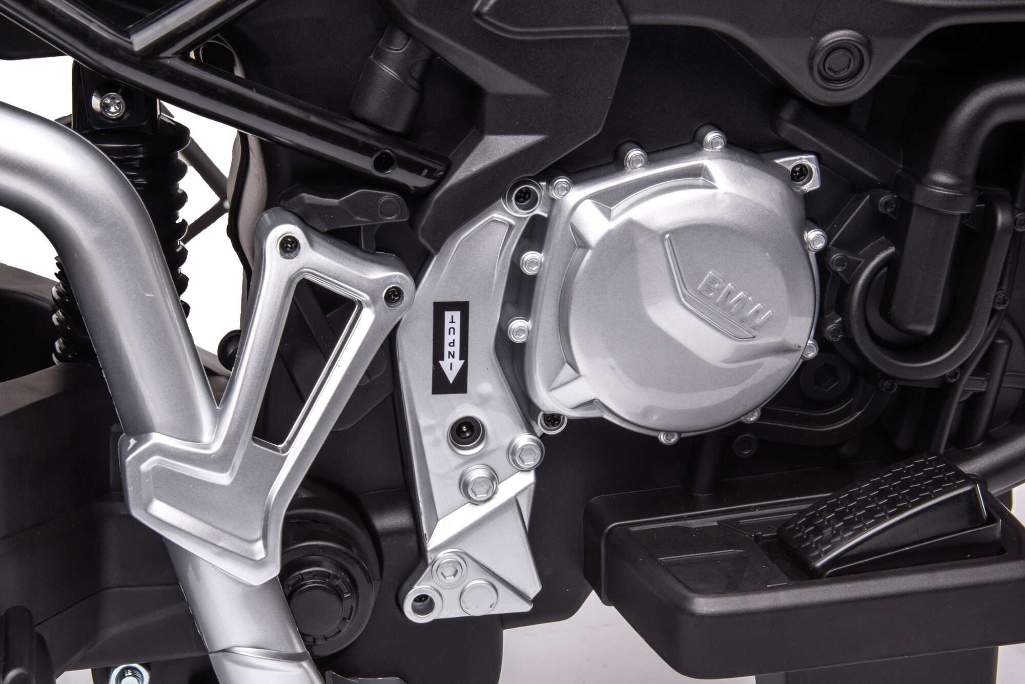 Image du produit : BMW F850 GS Polizei Kinder Motorrad – Elektrisches Ride-On Bike (3–8 Jahre)