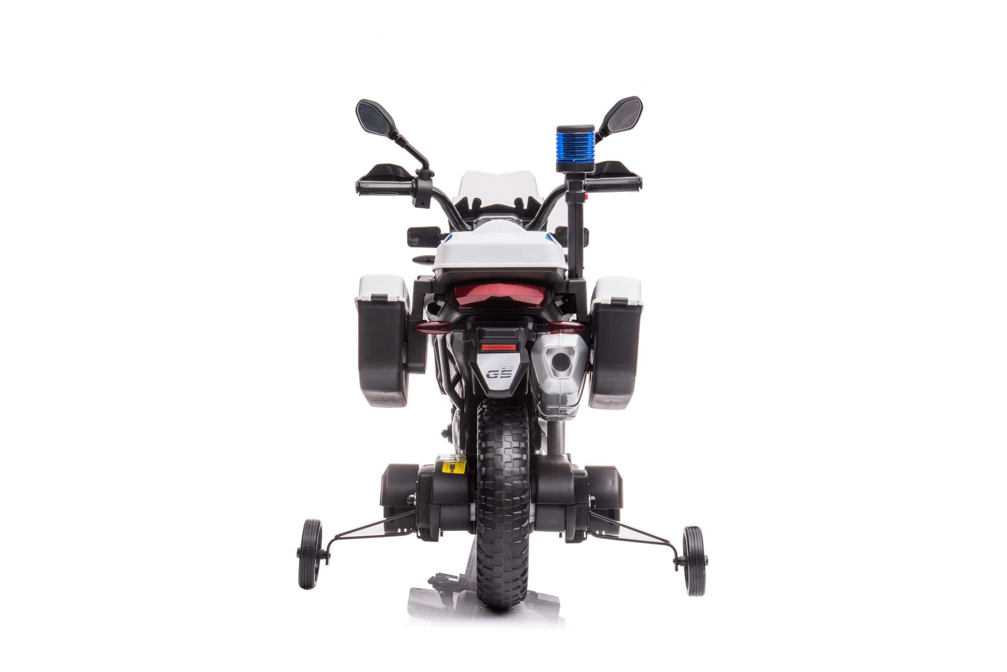 Image du produit : BMW F850 GS Polizei Kinder Motorrad – Elektrisches Ride-On Bike (3–8 Jahre)