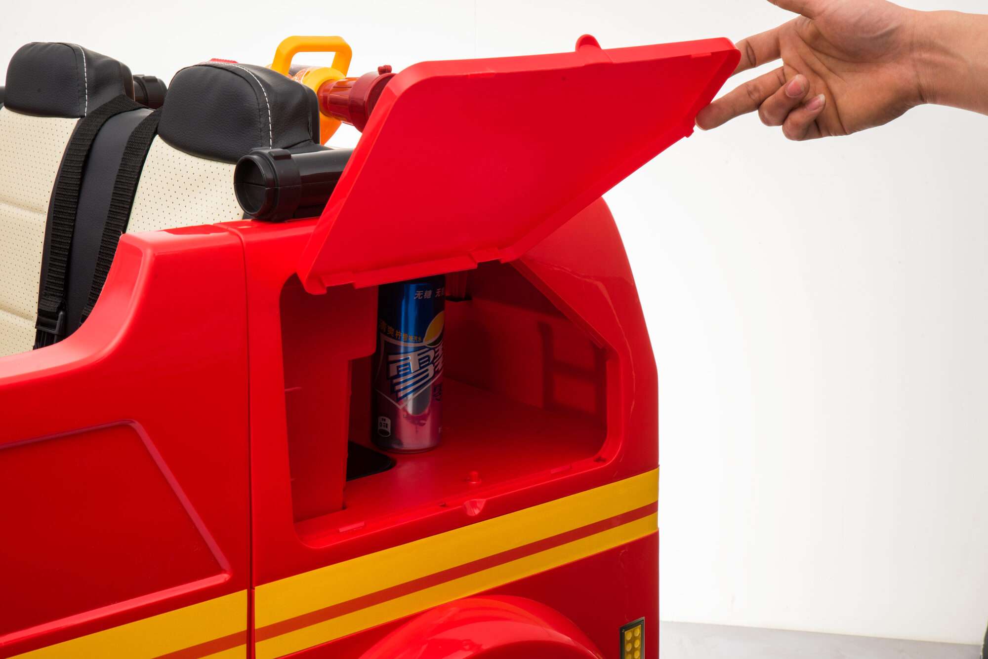 Image du produit : Feuertruck mit Feueralarmleuchte (3-8 Jahre)