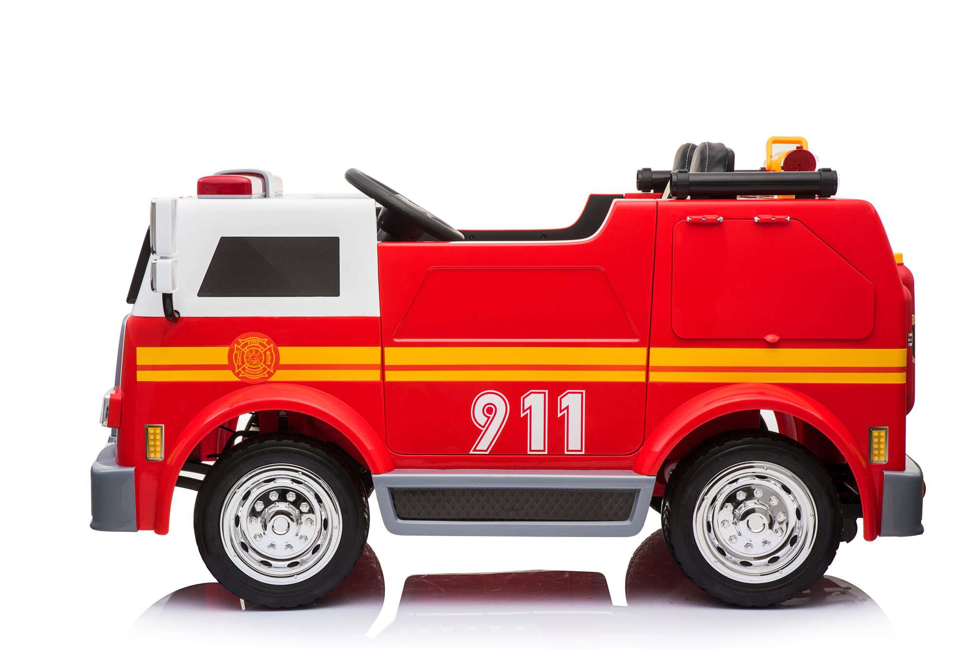 Image du produit : Feuertruck mit Feueralarmleuchte (3-8 Jahre)
