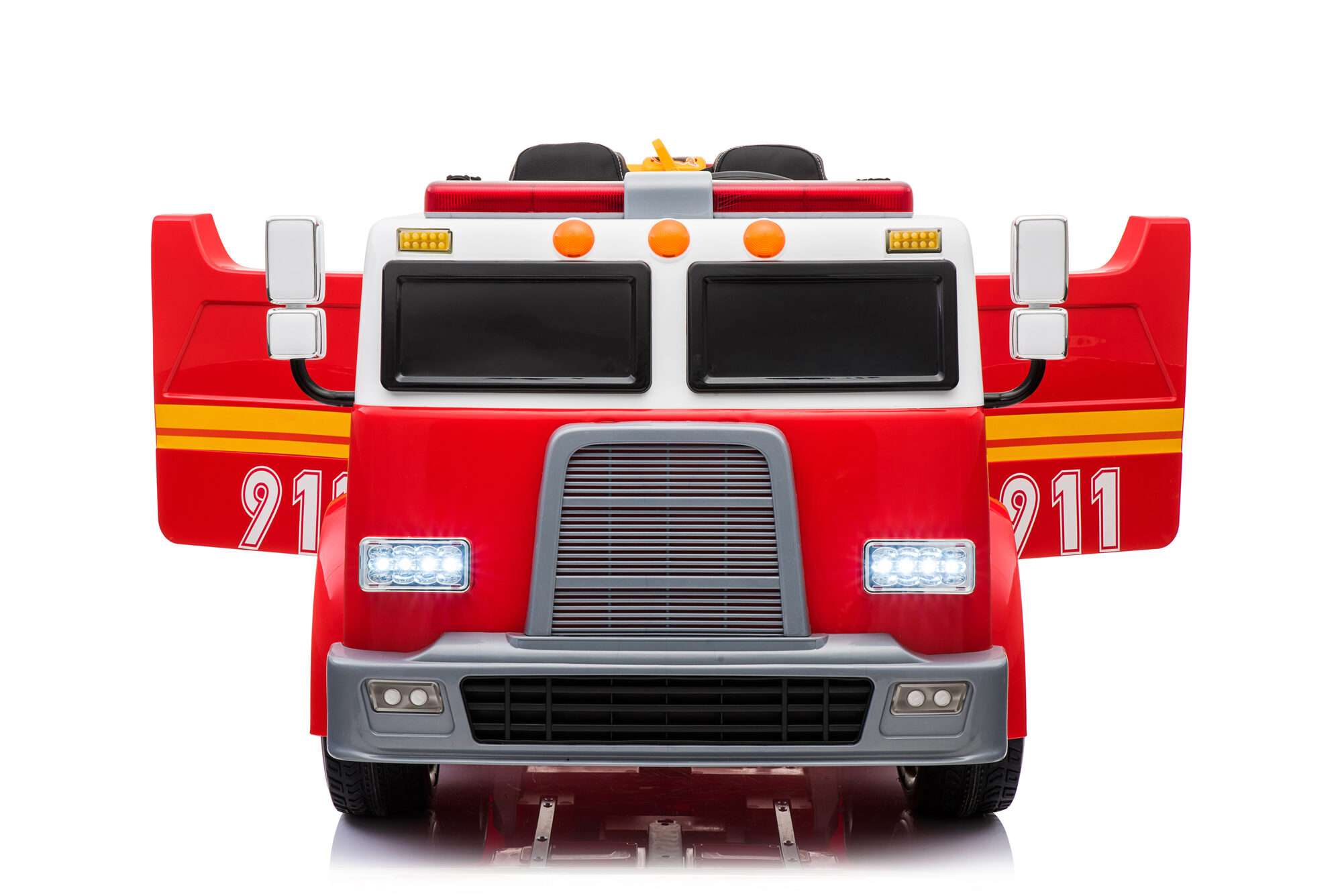 Image du produit : Feuertruck mit Feueralarmleuchte (3-8 Jahre)