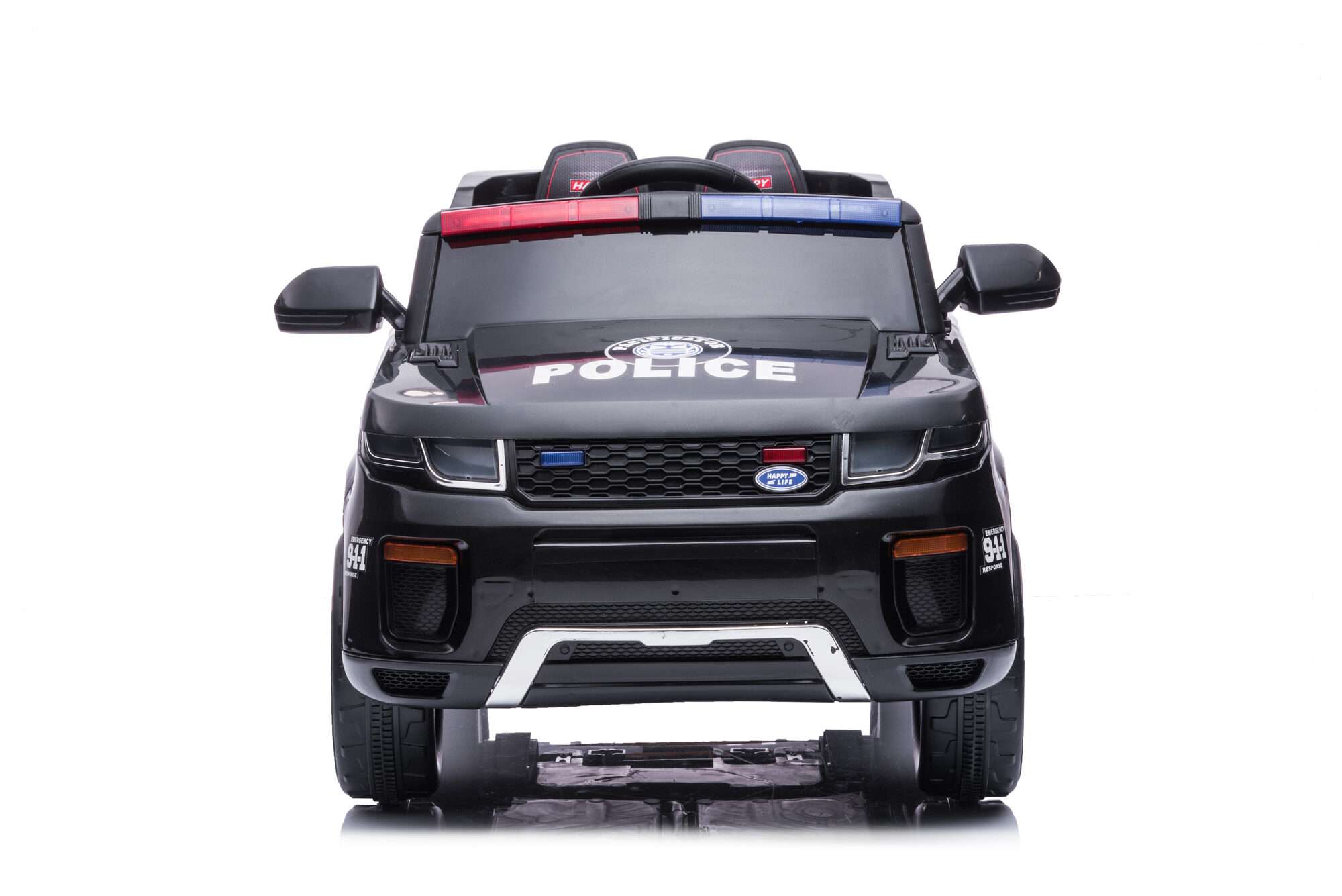 Image du produit : Polizeiauto in schwarzer Farbe (3-8 Jahre)