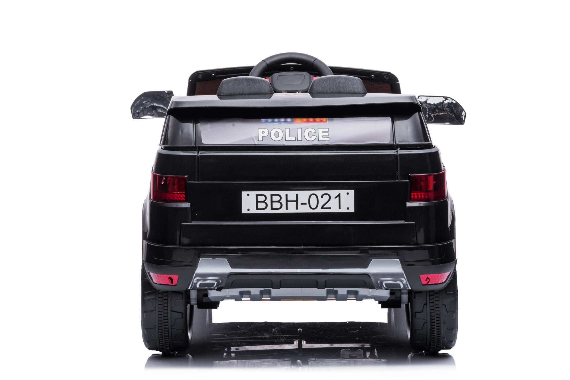 Image du produit : Polizeiauto in schwarzer Farbe (3-8 Jahre)