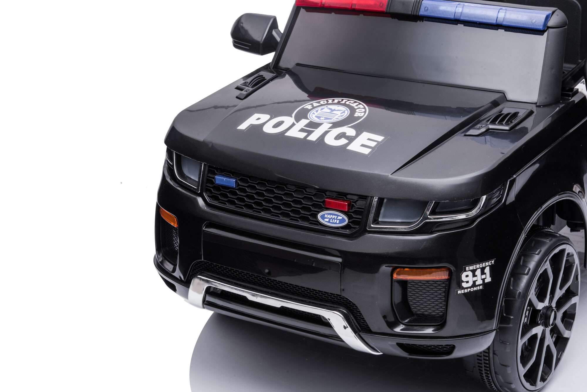 Image du produit : Polizeiauto in schwarzer Farbe (3-8 Jahre)