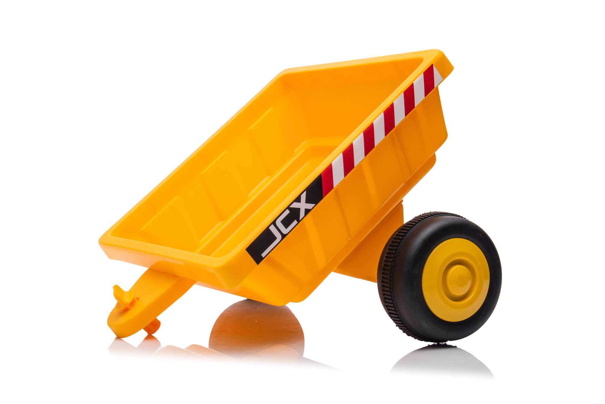 Image du produit : Bauwagen mit Vorder- und Hinterrad Drag Bucket in Yellow color (3-8 Jahre)