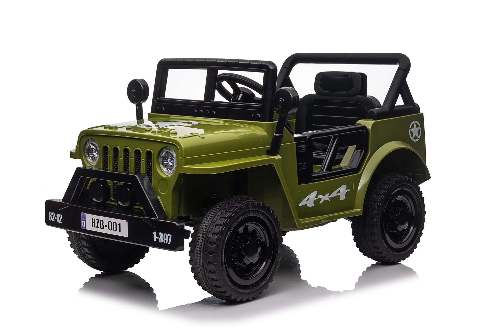 Image du produit : Jeep in Green color (3-8 Jahre)