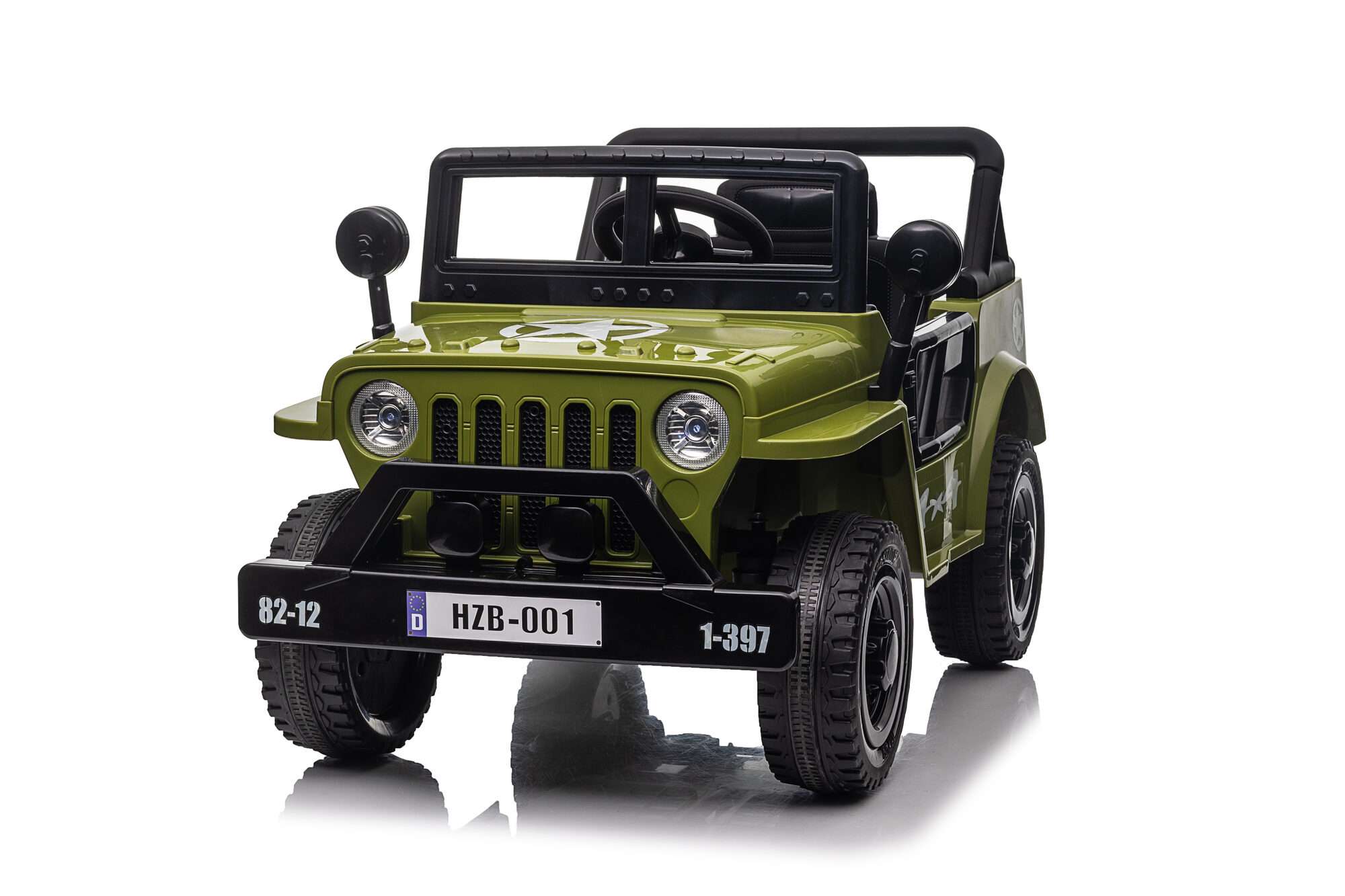 Image du produit : Jeep in Green color (3-8 Jahre)