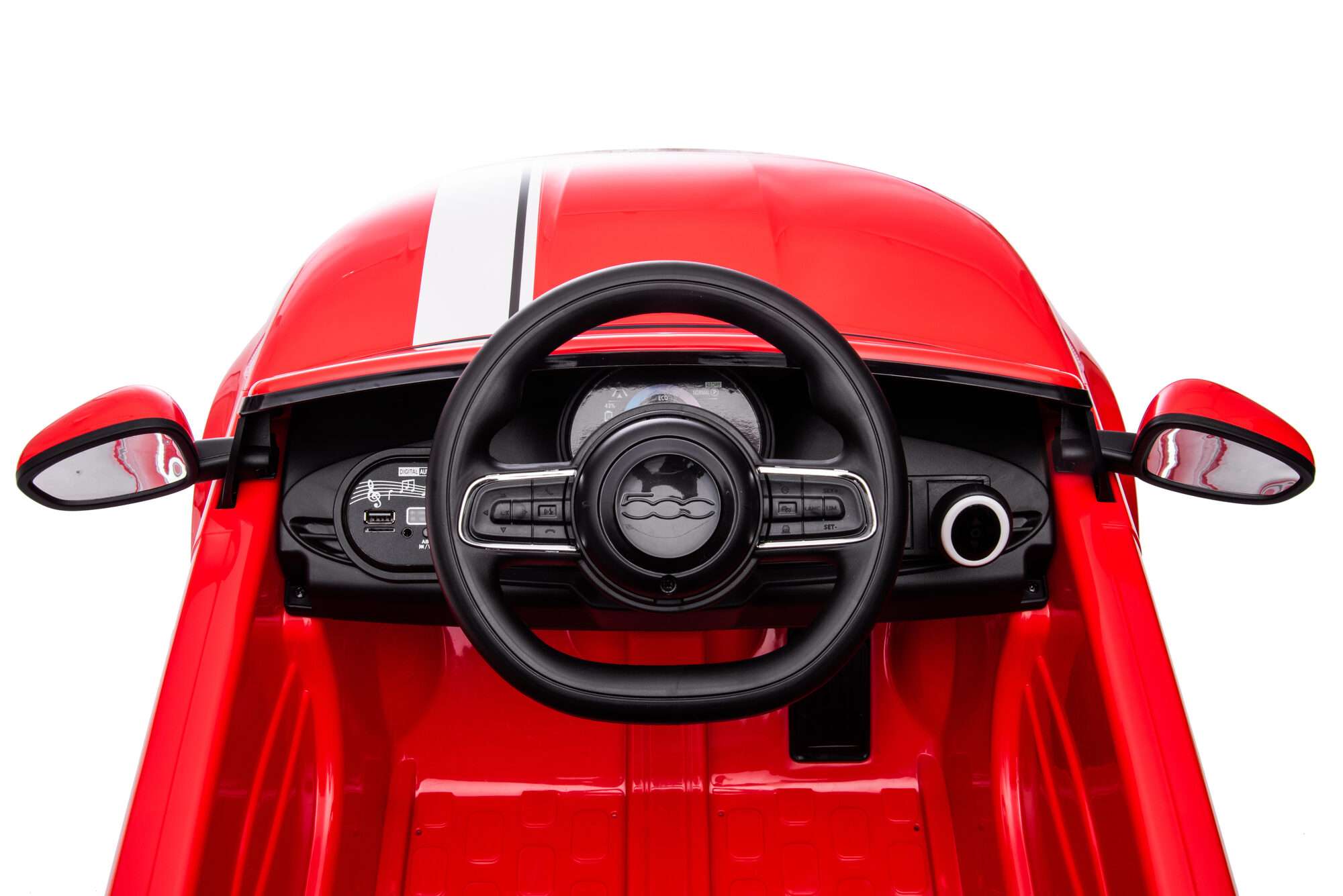 Image du produit : Lizenzierter Fiat 500 (2015) in Red color (3-8 Jahre)