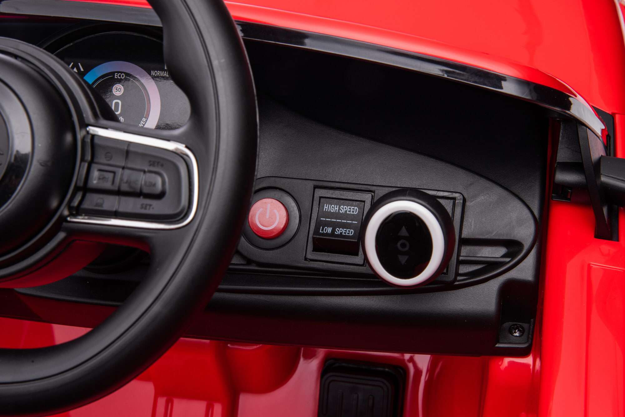 Image du produit : Lizenzierter Fiat 500 (2015) in Red color (3-8 Jahre)