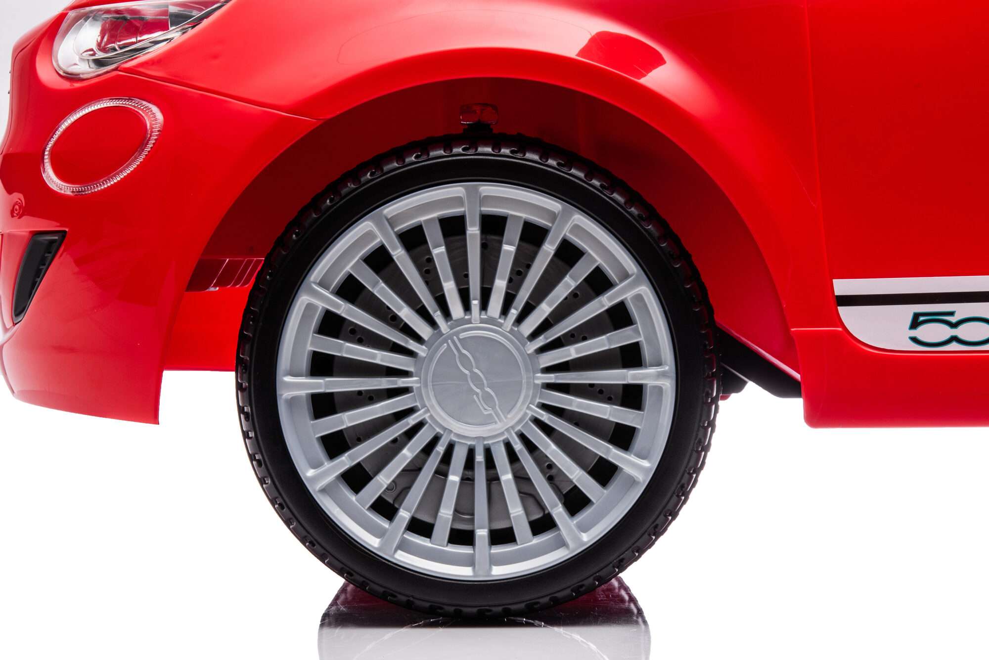 Image du produit : Lizenzierter Fiat 500 (2015) in Red color (3-8 Jahre)