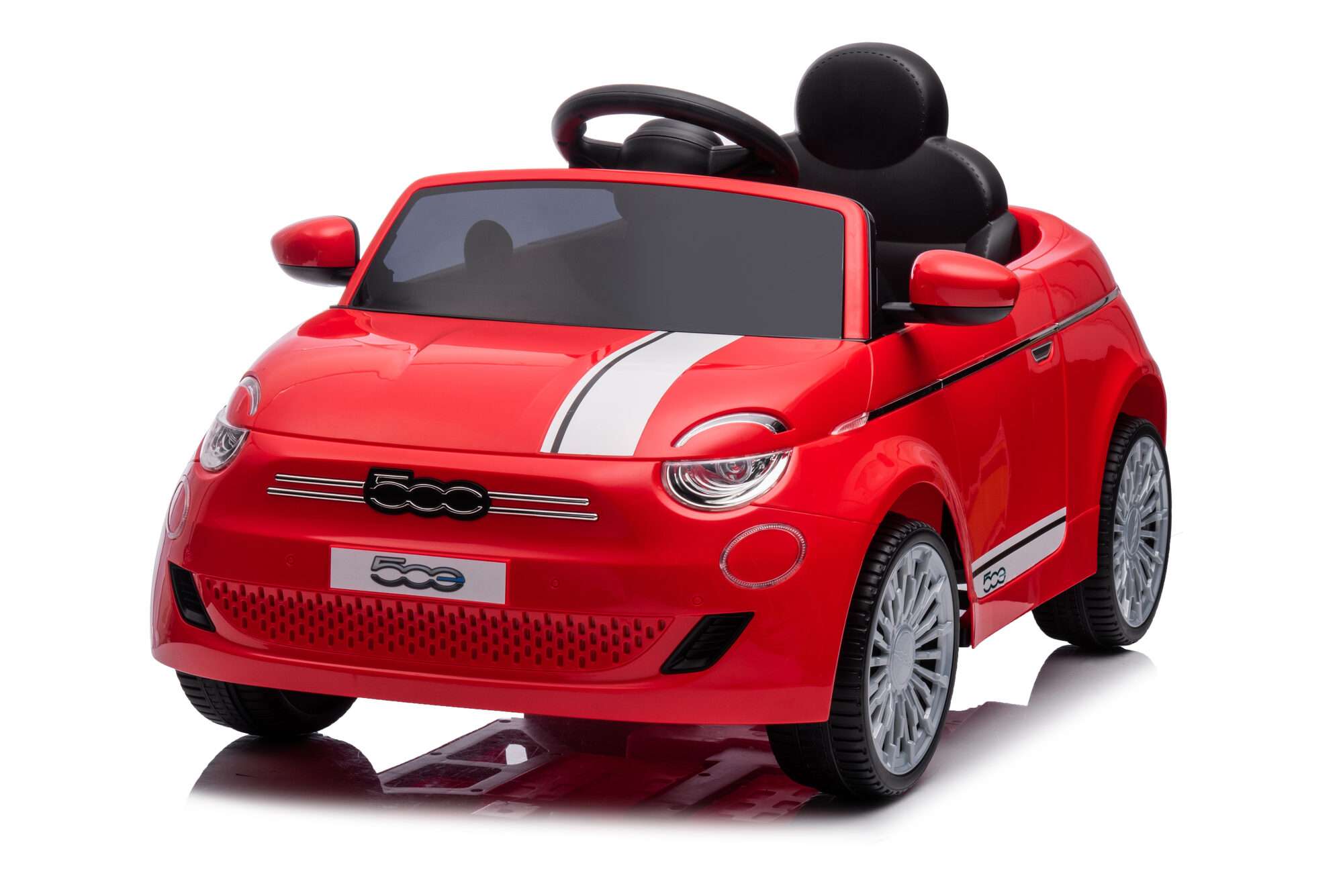 Image du produit : Lizenzierter Fiat 500 (2015) in Red color (3-8 Jahre)