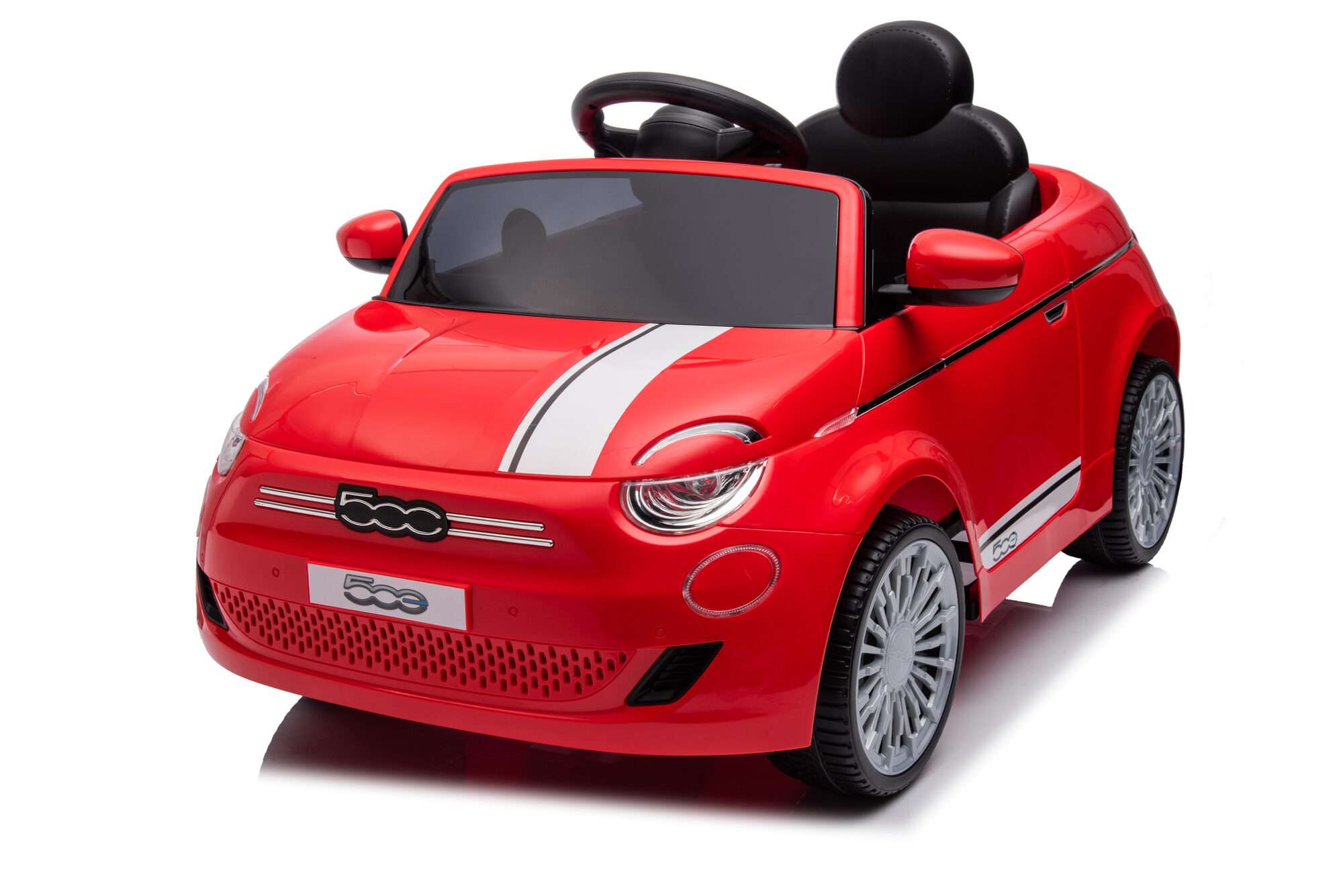 Image du produit : Lizenzierter Fiat 500 (2015) in Red color (3-8 Jahre)