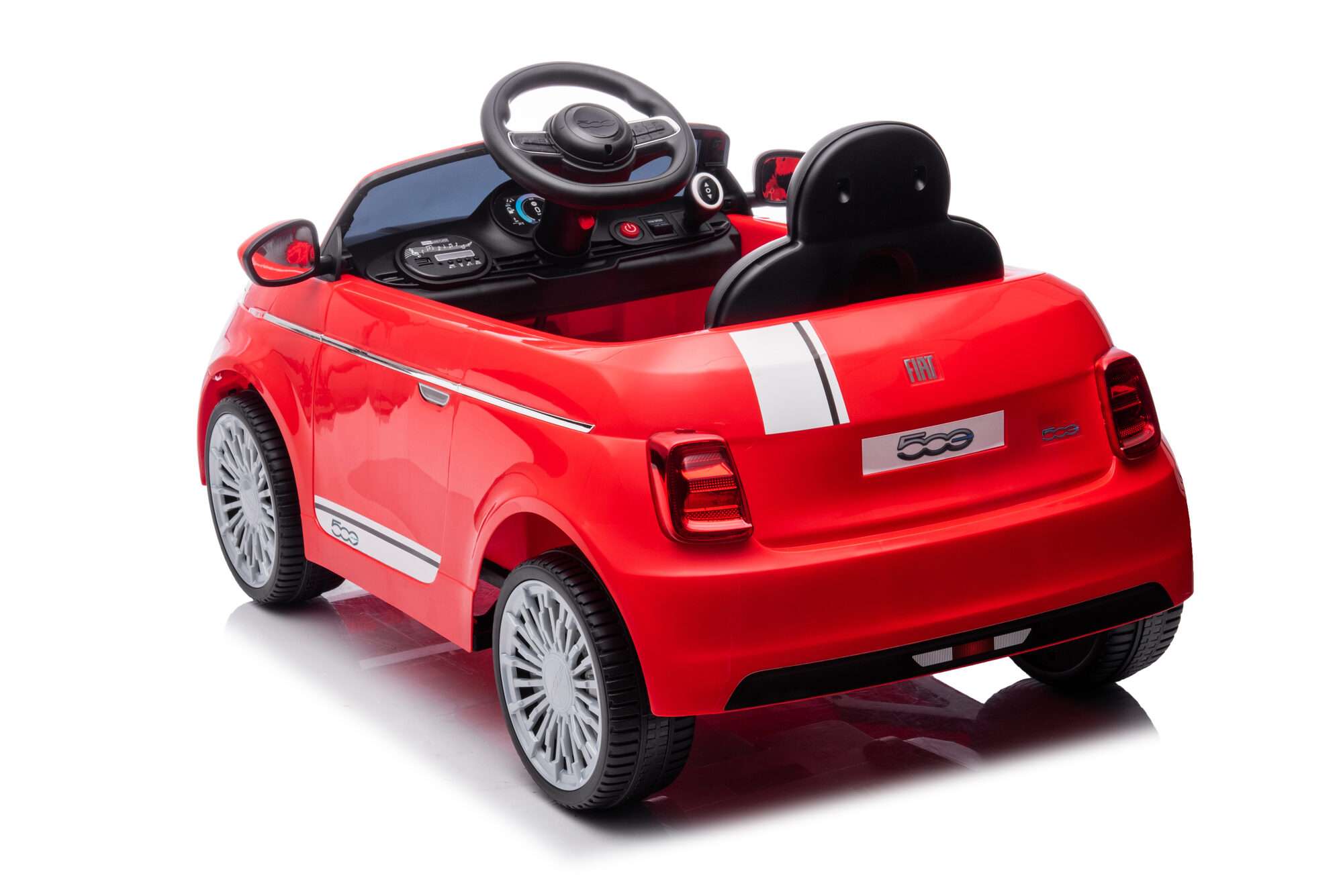 Image du produit : Lizenzierter Fiat 500 (2015) in Red color (3-8 Jahre)
