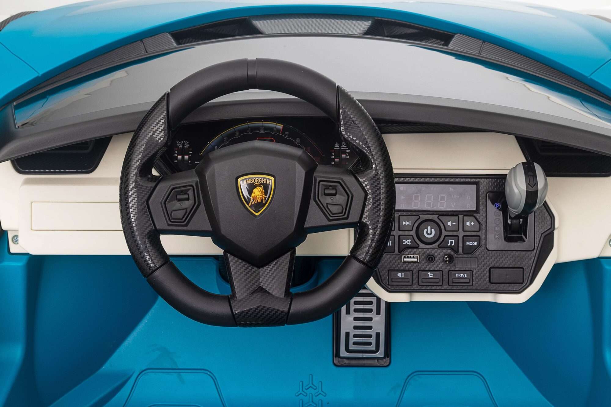 Image du produit : Lizenzierter Lamborghini Sian in Blue color (3-8 Jahre)