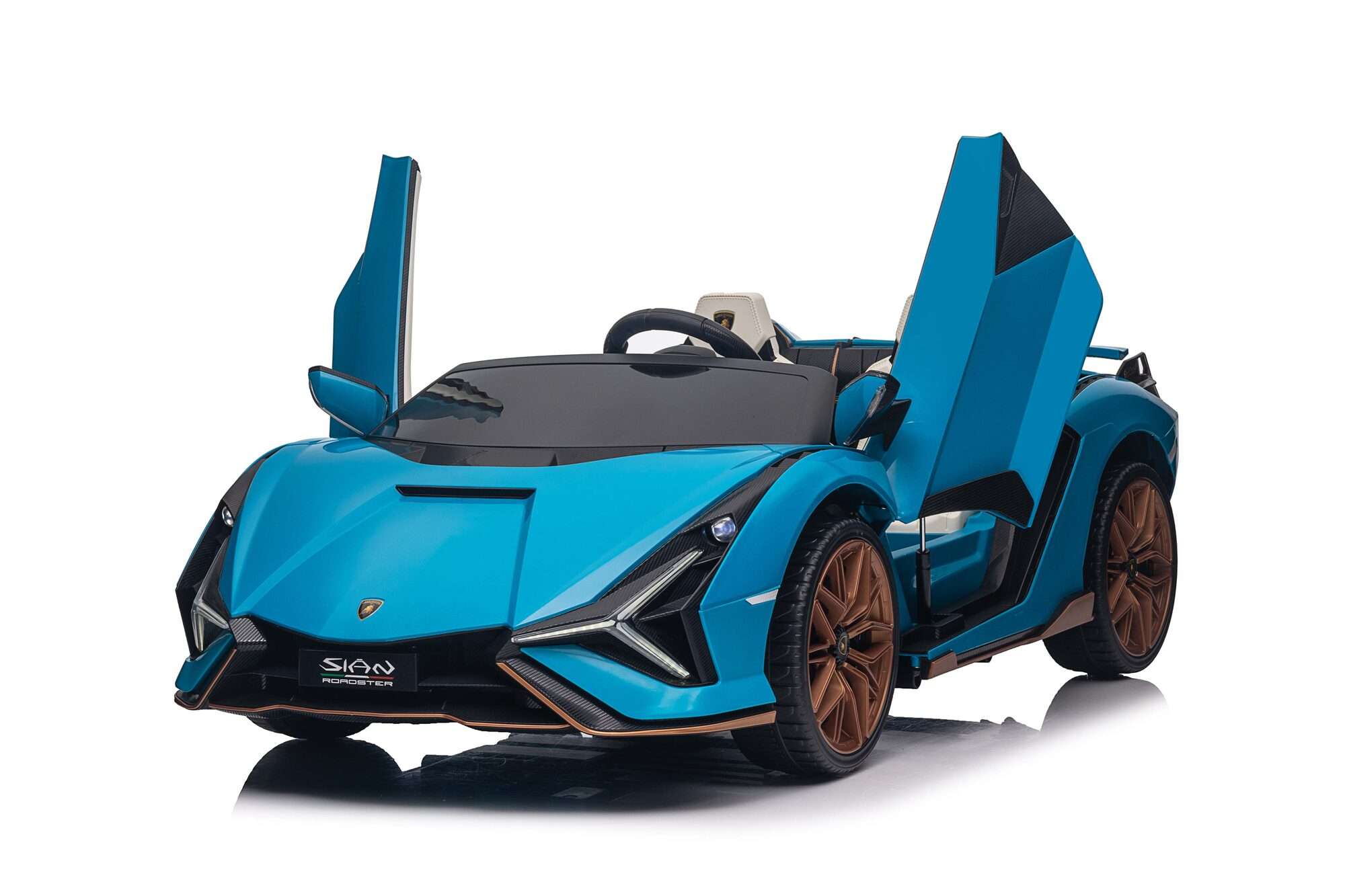 Image du produit : Lizenzierter Lamborghini Sian in Blue color (3-8 Jahre)