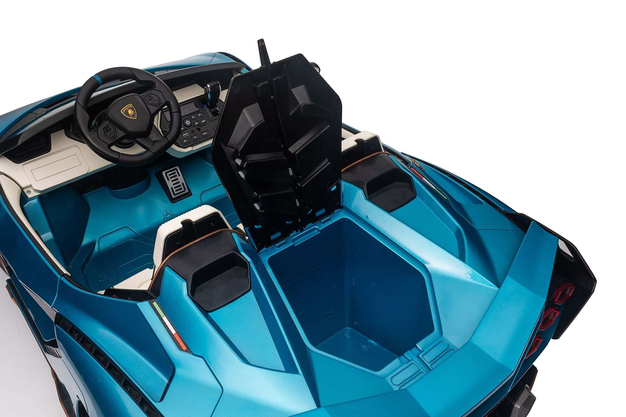 Image du produit : Lizenzierter Lamborghini Sian in Blue color (3-8 Jahre)