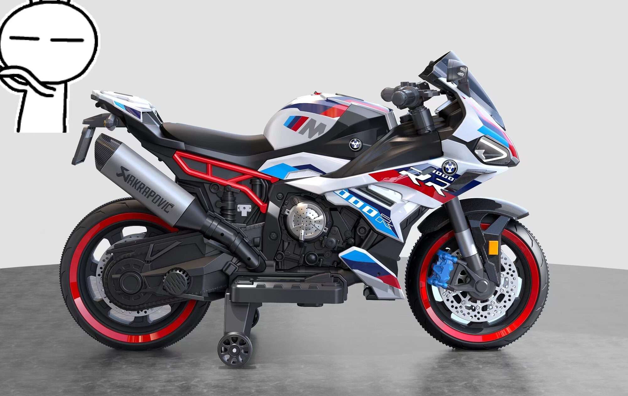 Image du produit : Motor Bike für 2 Personen (3-8 Jahre)