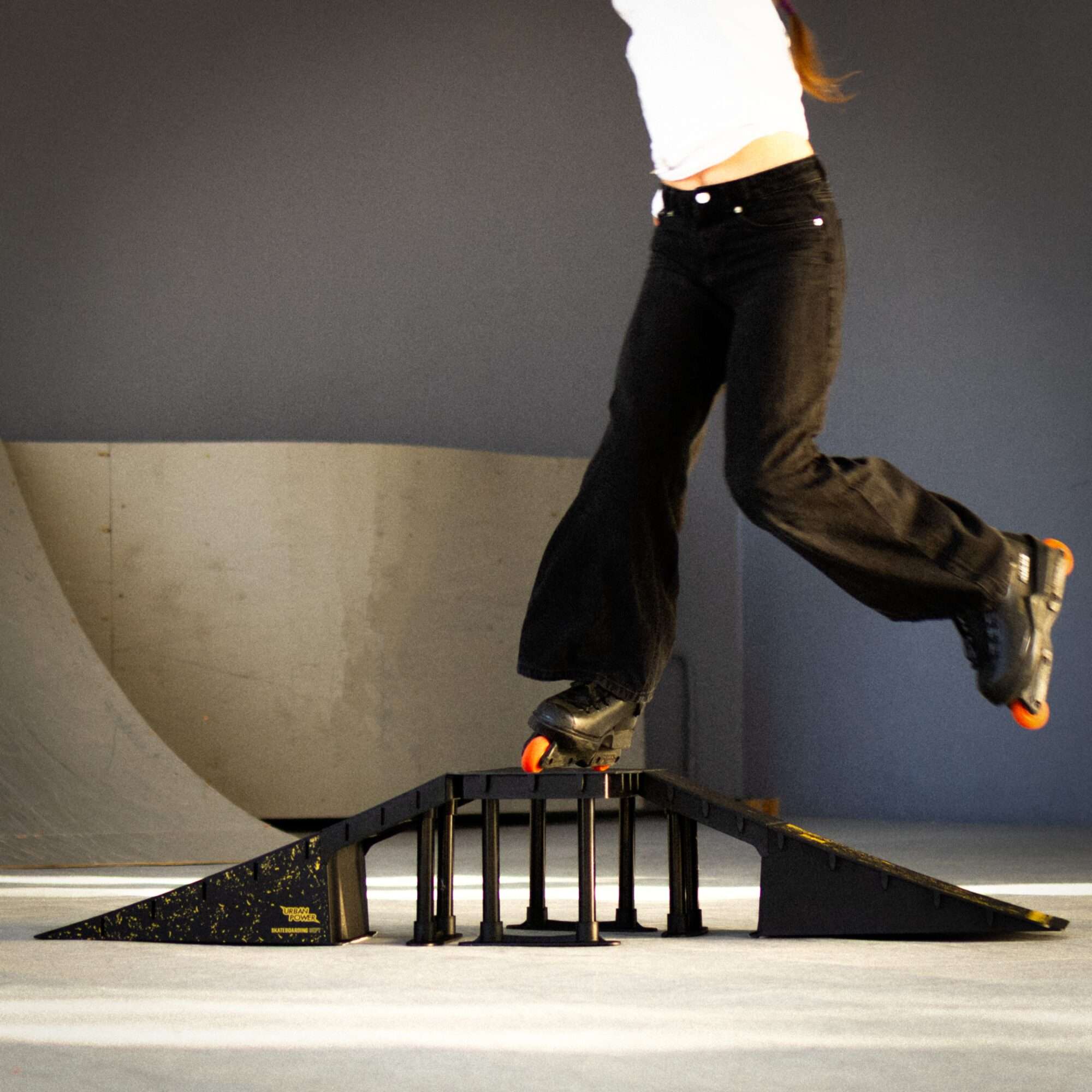 Image du produit : Set aus modularen Mini-Skaterrampen - 6 Konfigurationen