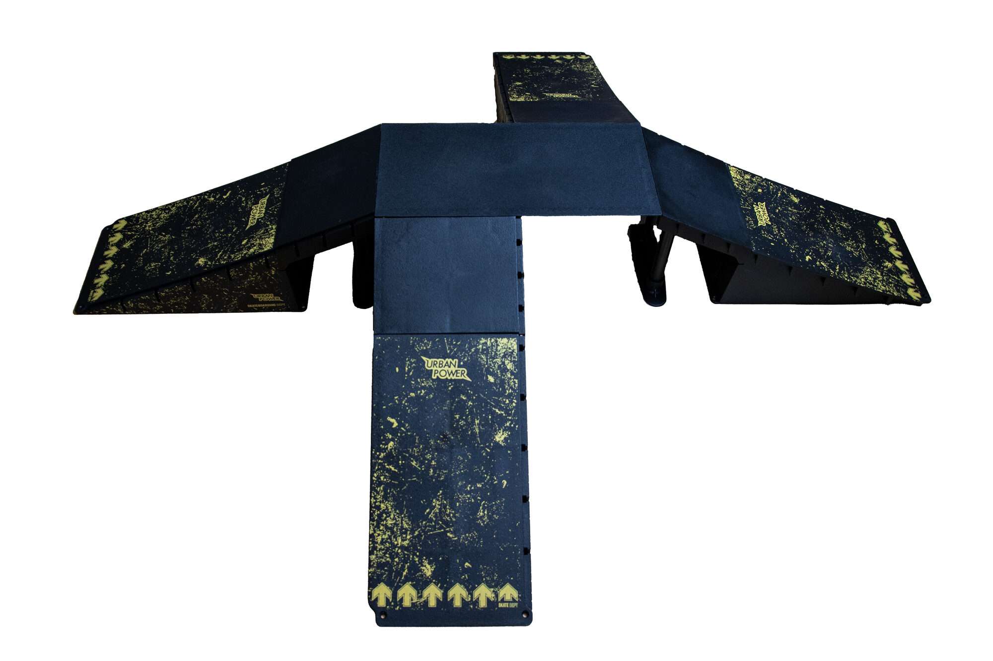 Image du produit : Modulares Skaterrampen-Set - 13 Konfigurationen