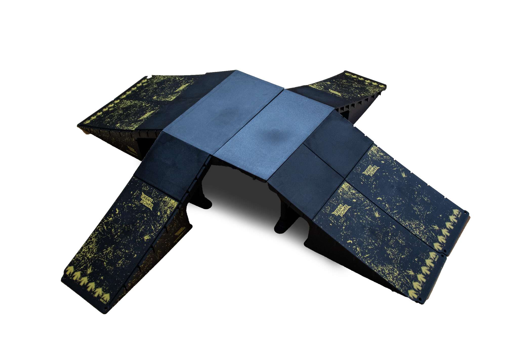 Image du produit : Modulares Skaterrampen-Set - 13 Konfigurationen