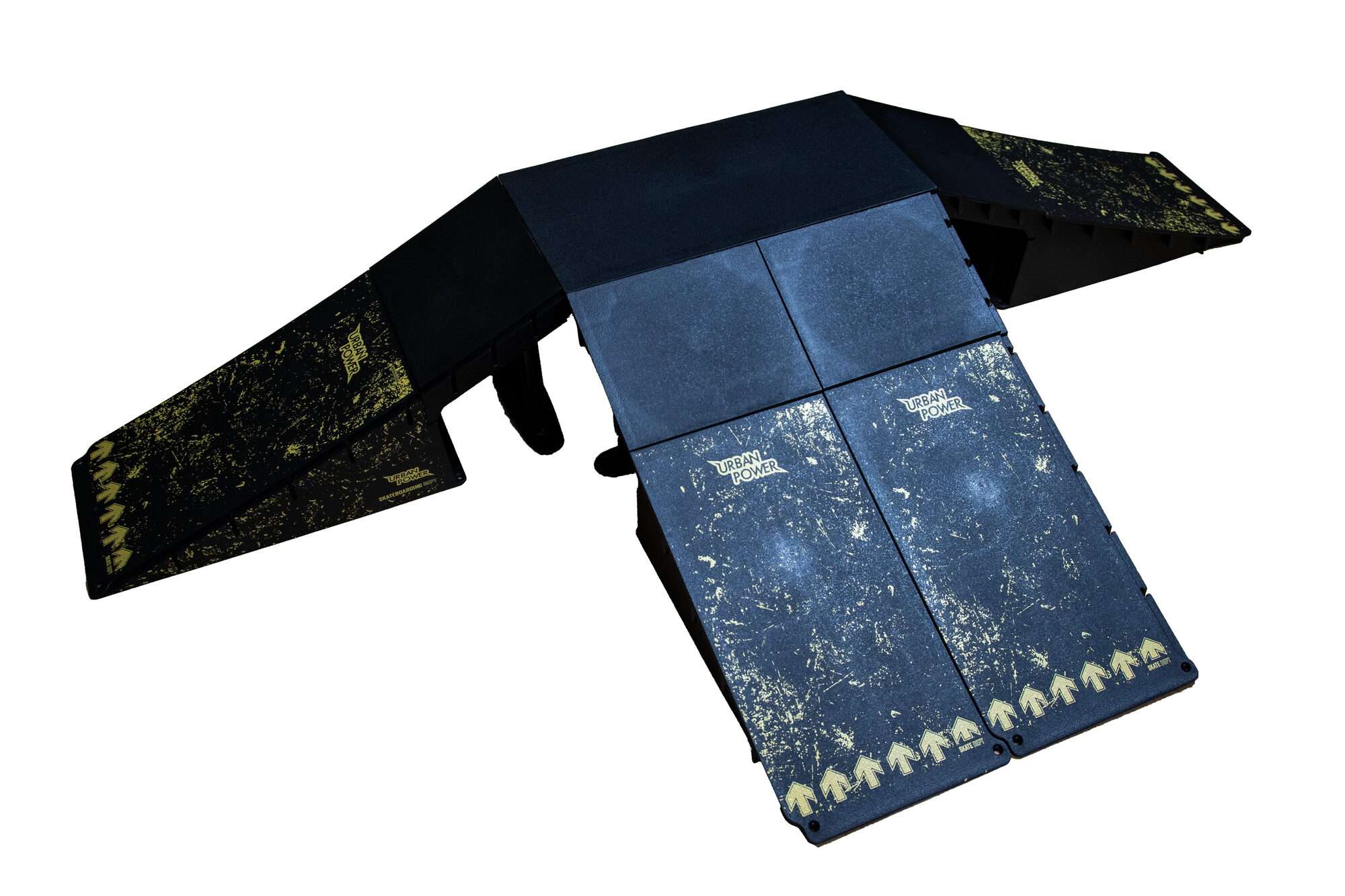 Image du produit : Modulares Skaterrampen-Set - 13 Konfigurationen