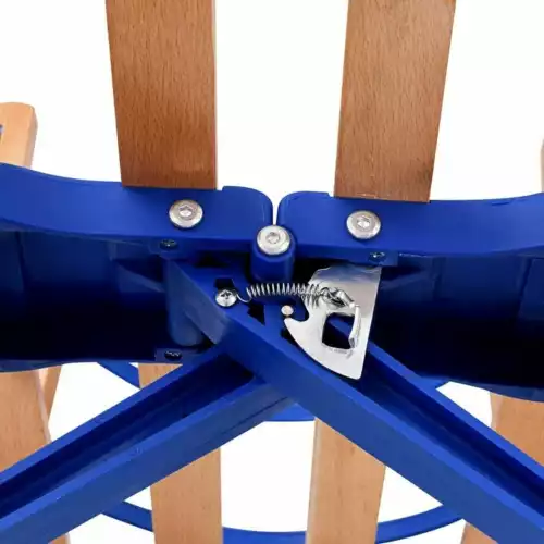 Image du produit : Schneckenschlitten aus Holz - zusammenklappbar (Größe nach Wahl)