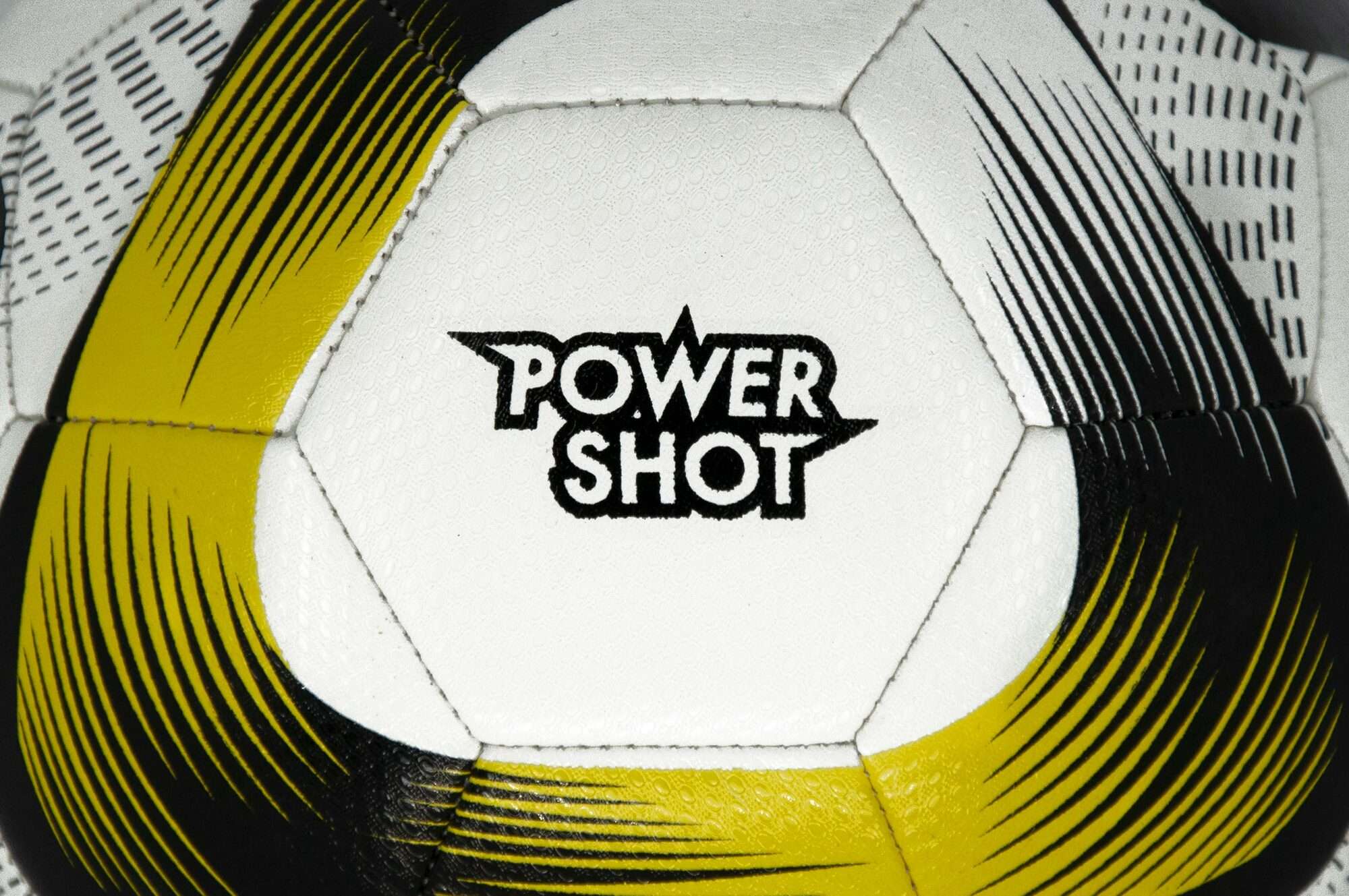 Image du produit : POWERSHOT®-Fußball - Größe 4 - Schwarz & Gelb