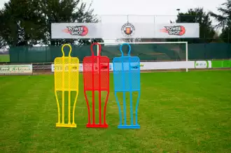 Trainingsdummys / Freistoßmauer - 3 er Set - versch. Farben