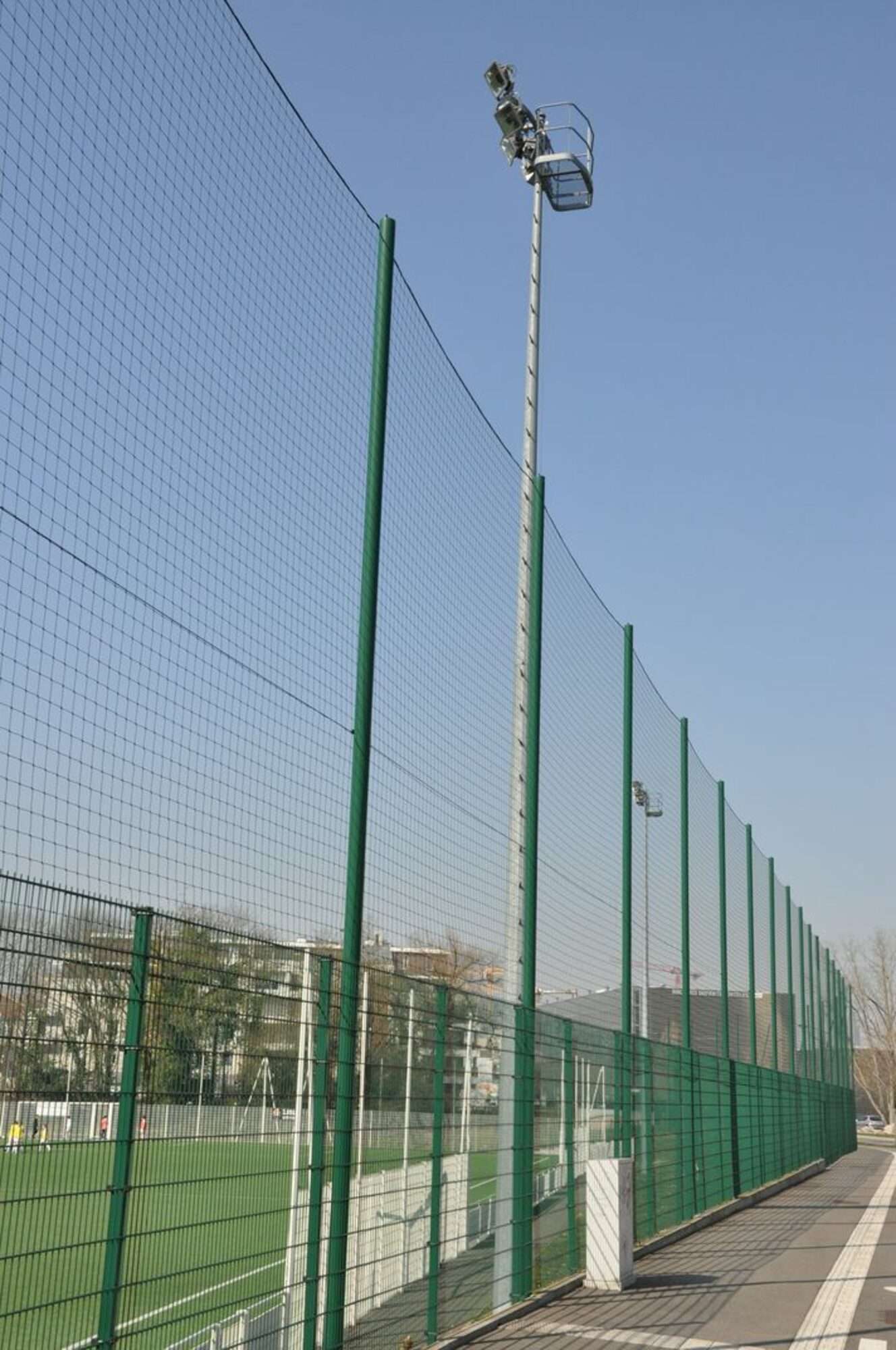 Image du produit : Spielfeldbegrenzung Schutznetz Fußball/ Volleyball/ Handball 4m