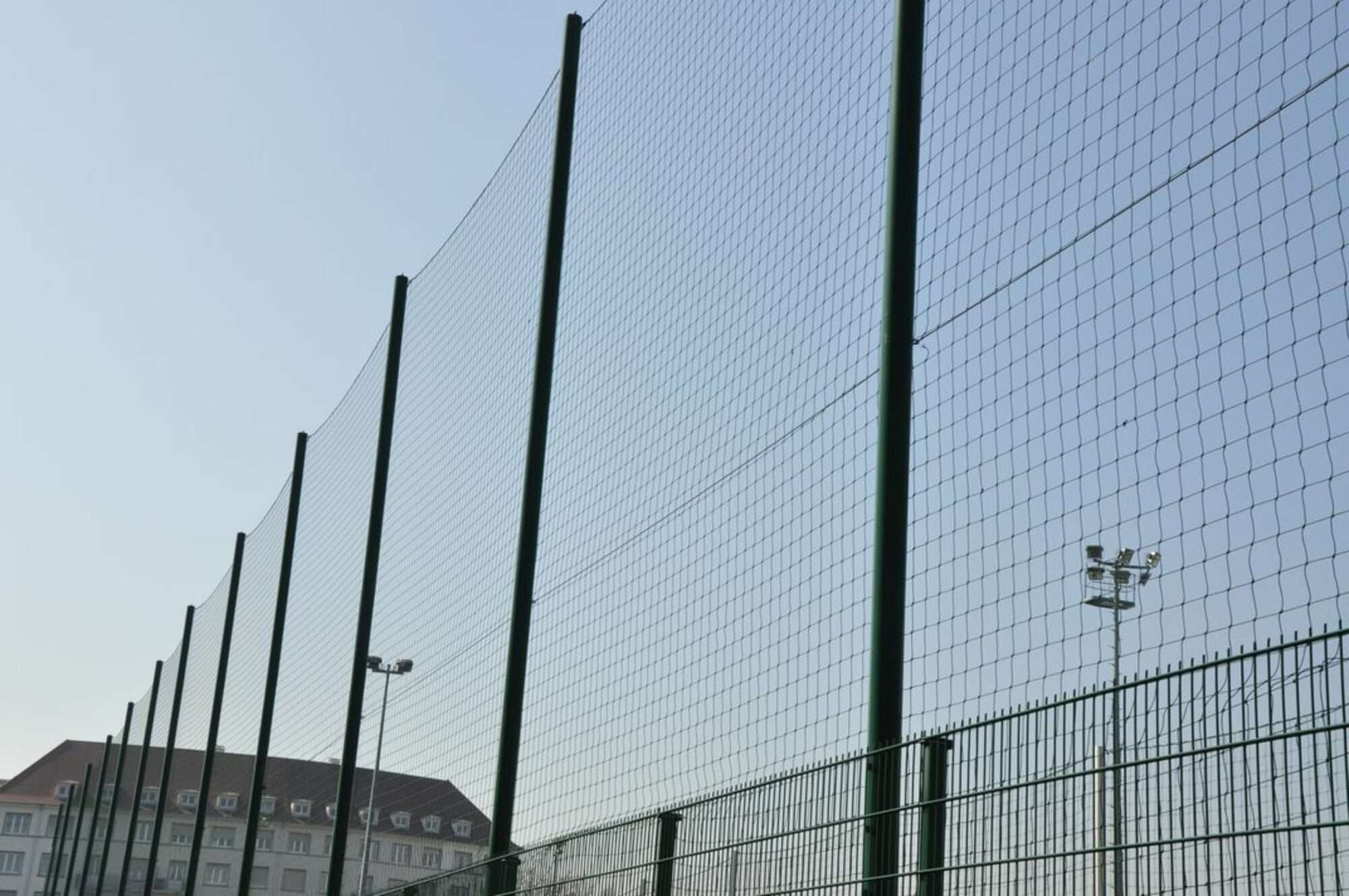 Image du produit : Spielfeldbegrenzung Schutznetz Fußball/ Volleyball/ Handball 6m