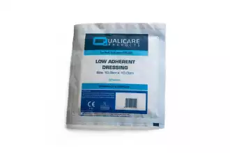 100 sterile Pflaster mit geringer Klebkraft - 10 x 10 cm