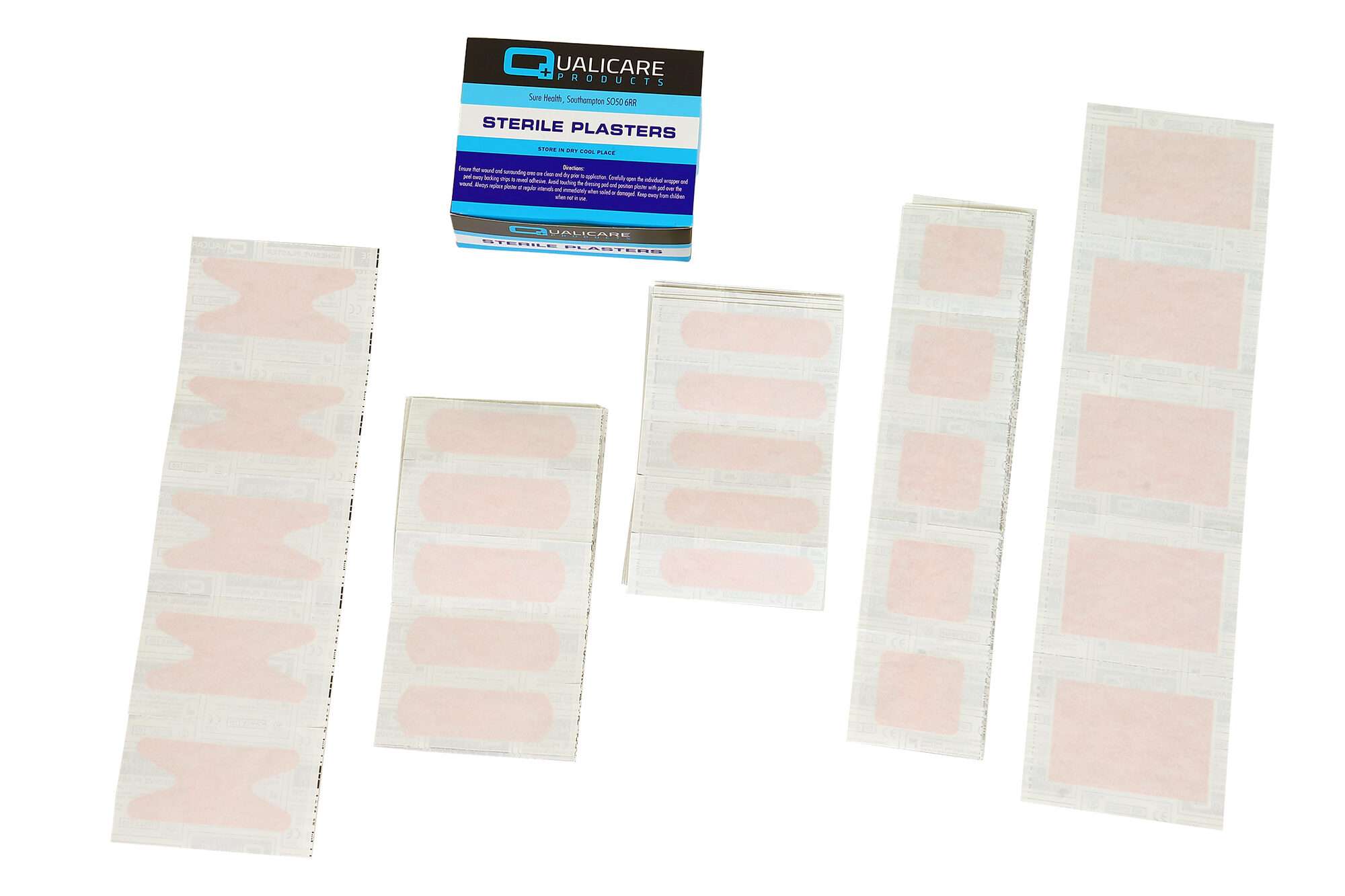 Image du produit : Assortiments de pansements résistants à l'eau - 5 tailles